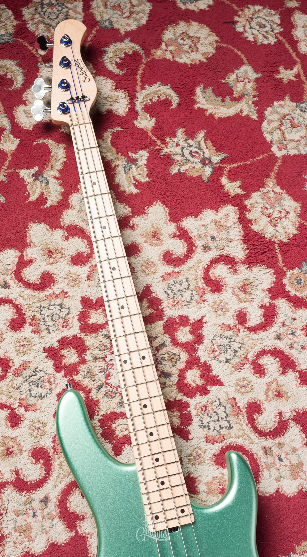 Sadowsky MetroLine 24-4 Modern Swamp Ash - Solid Sage Green Metallic Satin #005251-24 Second Hand