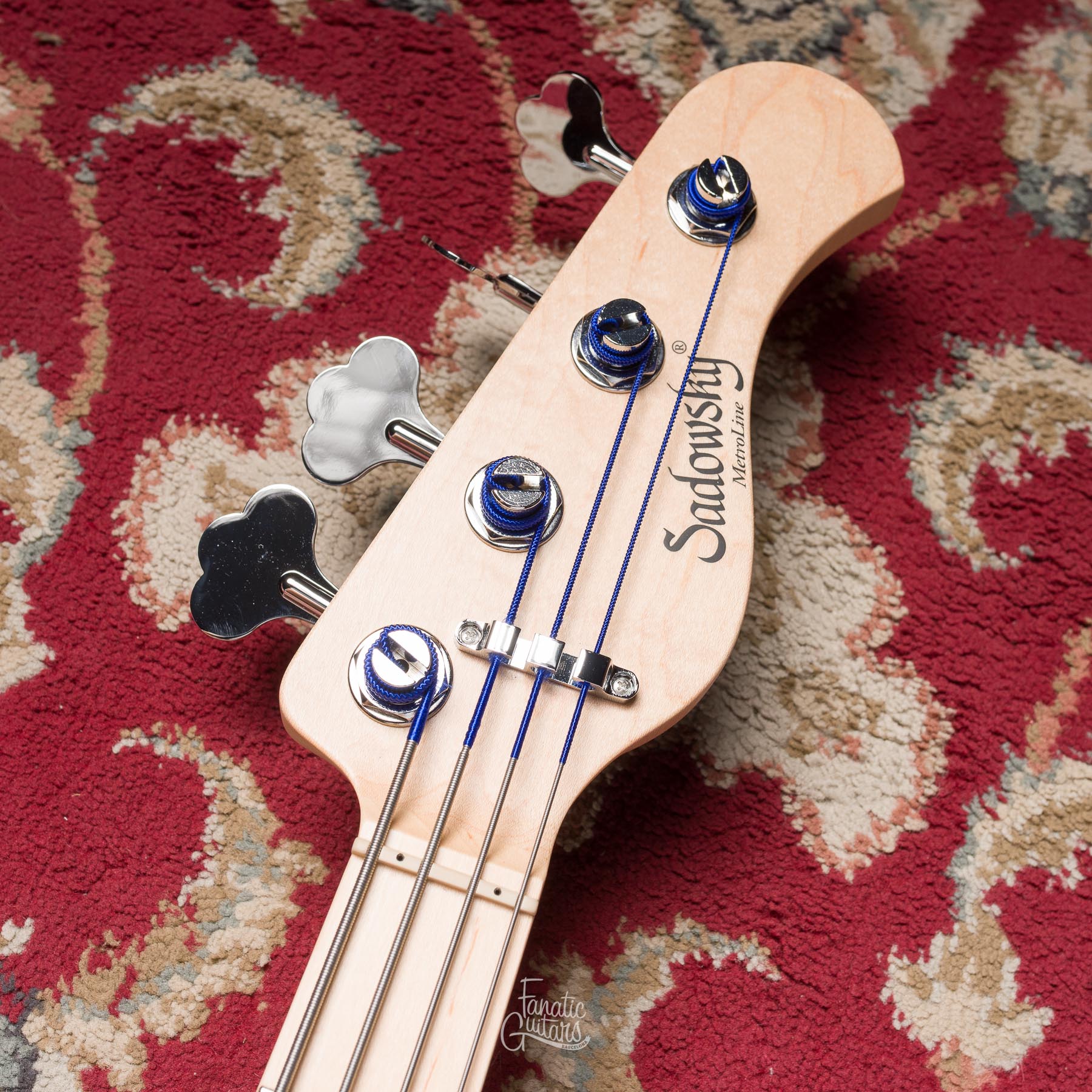 Sadowsky MetroLine 24-4 Modern Swamp Ash - Solid Sage Green Metallic Satin #005251-24 Second Hand