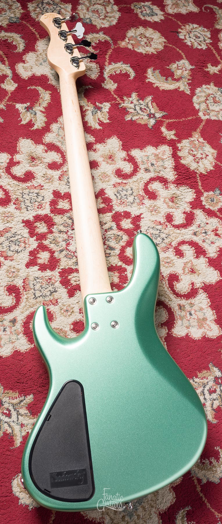 Sadowsky MetroLine 24-4 Modern Swamp Ash - Solid Sage Green Metallic Satin #005251-24 Second Hand