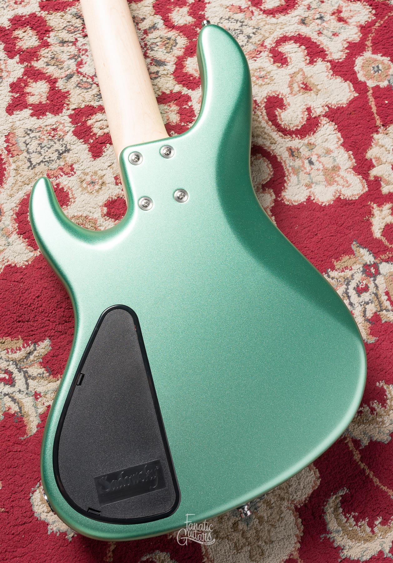 Sadowsky MetroLine 24-4 Modern Swamp Ash - Solid Sage Green Metallic Satin #005251-24 Second Hand