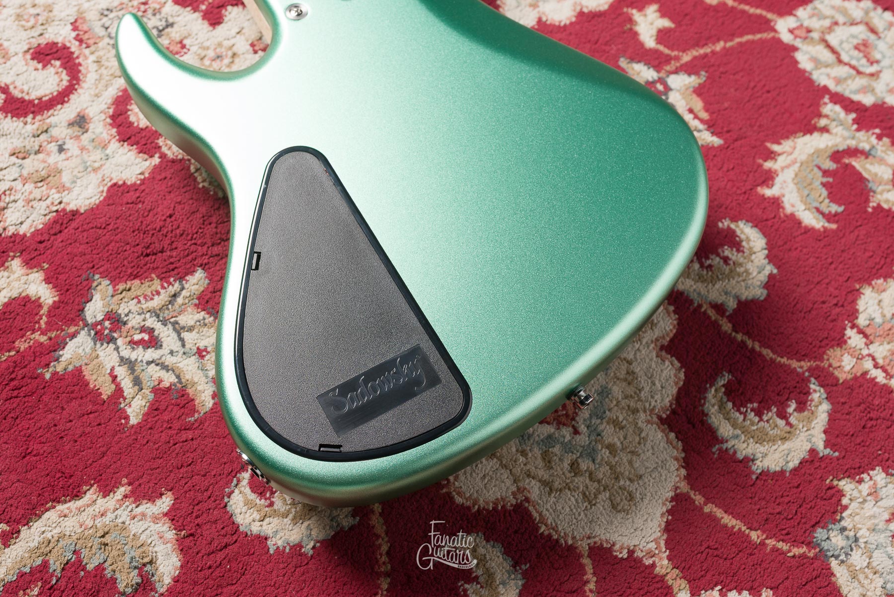 Sadowsky MetroLine 24-4 Modern Swamp Ash - Solid Sage Green Metallic Satin #005251-24 Second Hand