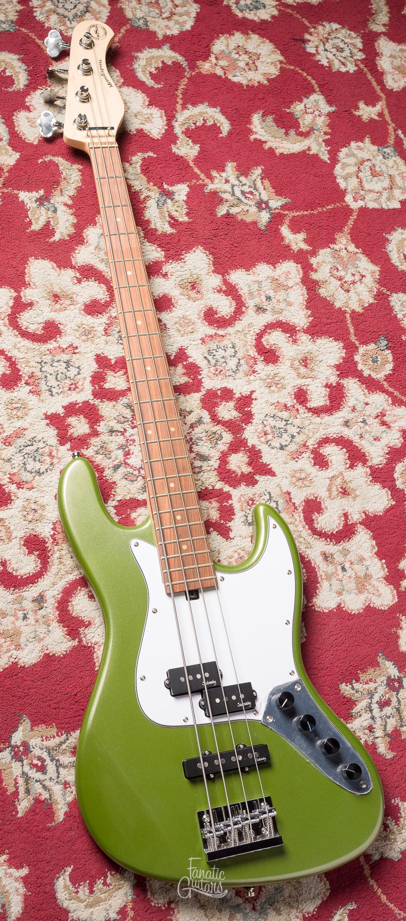 Sadowsky MetroExpress Hybrid P/J Morado 21-4 - Solid Sage Green Metallic #002809-20 Segunda Mano