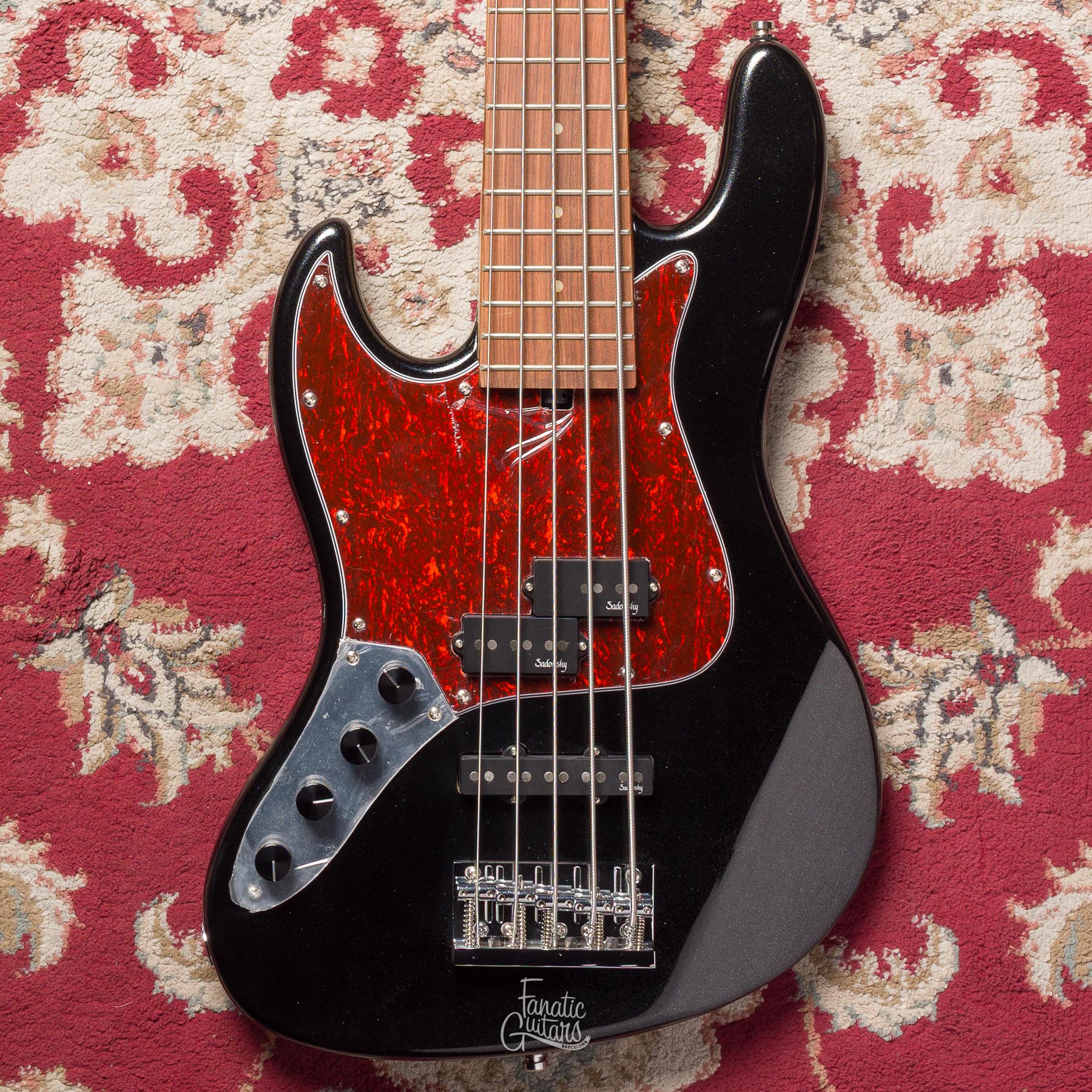 Sadowsky MetroExpress 21-5 Fret Hyprid PJ Zurdo - Solid Black #002831-20 Segunda Mano
