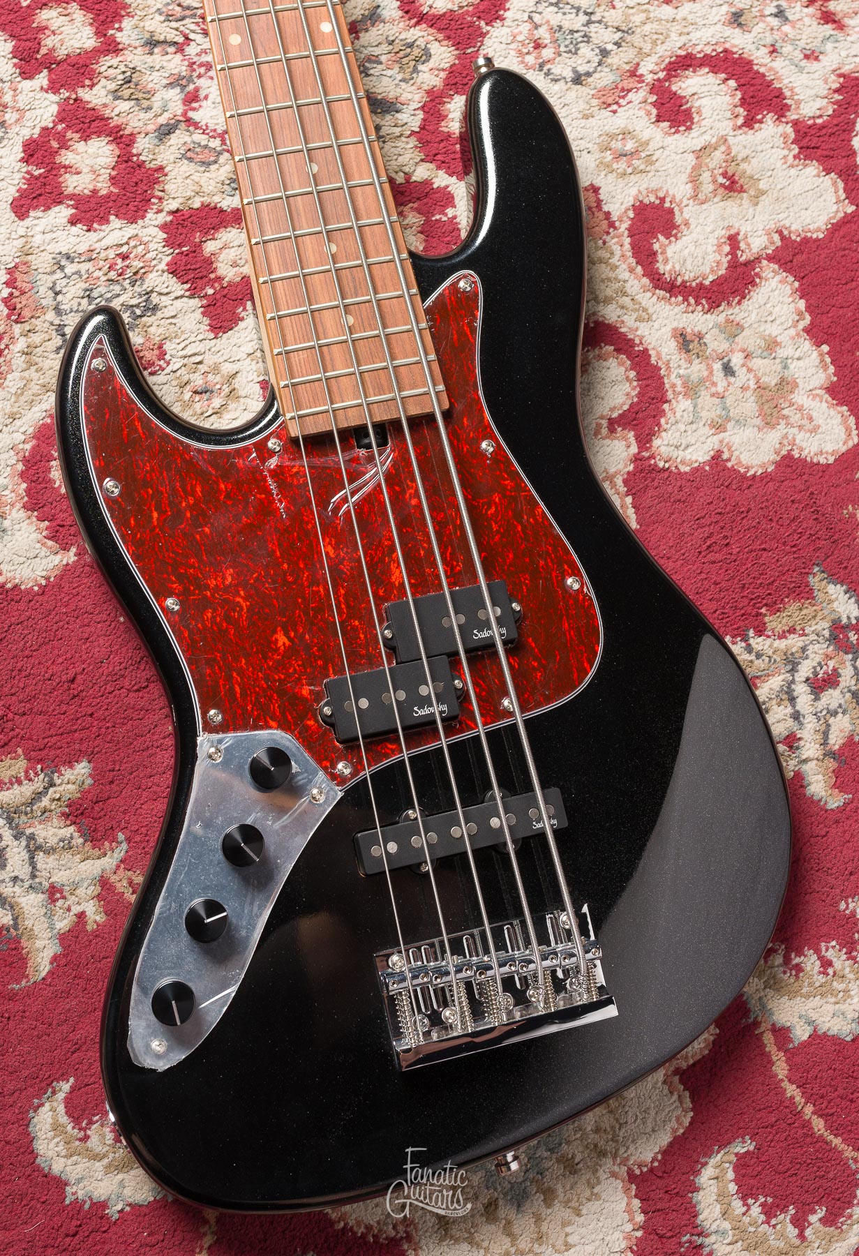 Sadowsky MetroExpress 21-5 Fret Hyprid PJ Zurdo - Solid Black #002831-20 Segunda Mano