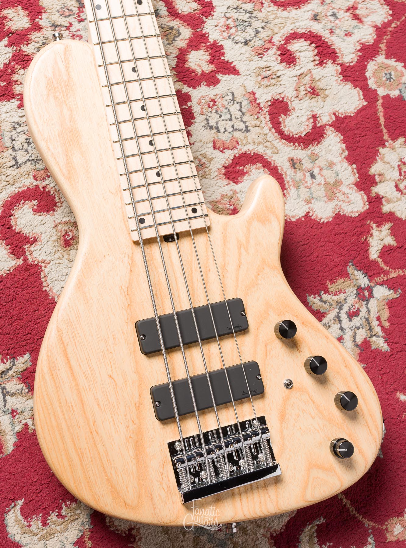 Sadowsky MetroLine Single Cut 24-5 Fresno - Natural Transparent Satin #005656-25 Segunda Mano