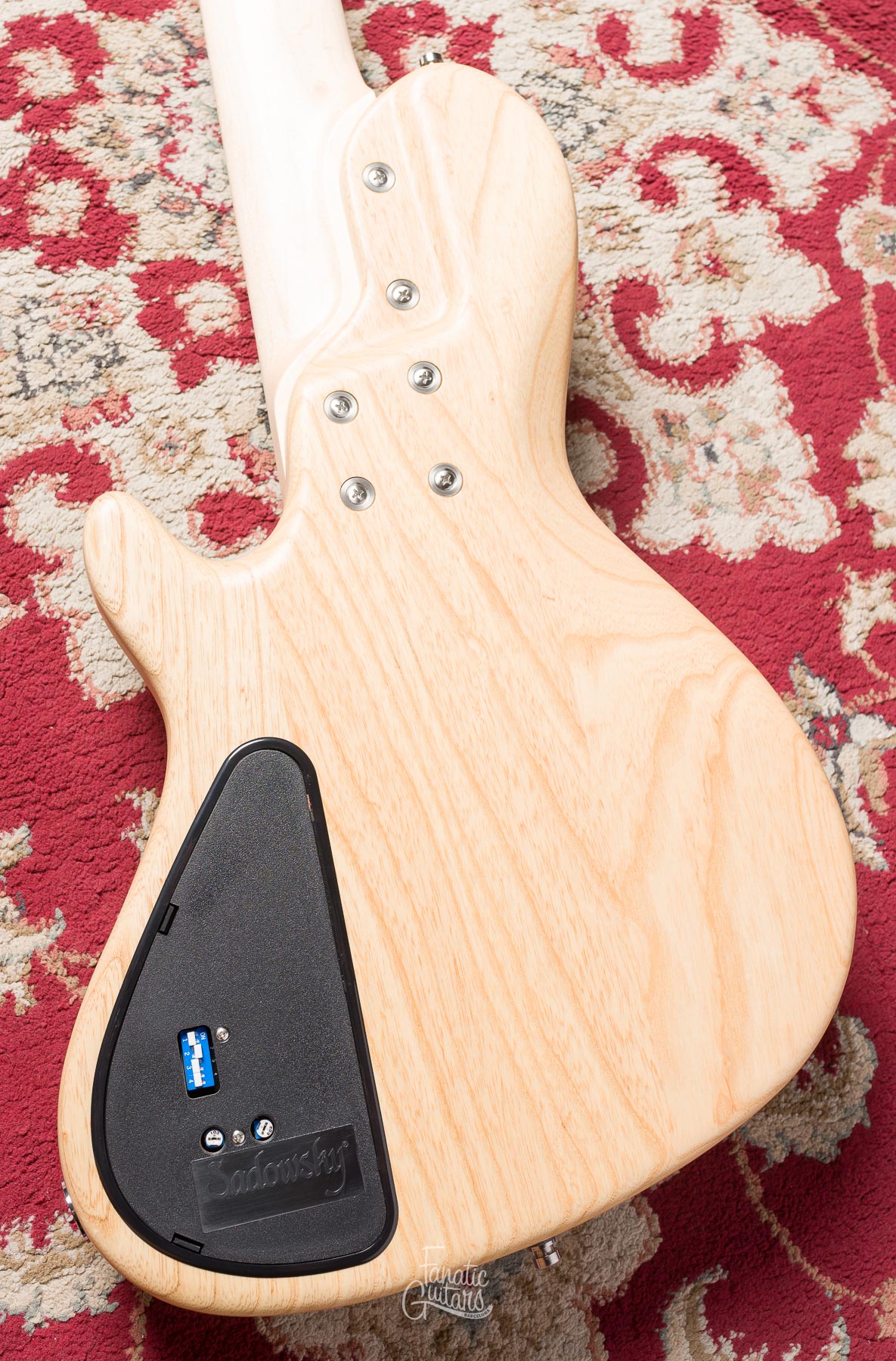 Sadowsky MetroLine Single Cut 24-5 Fresno - Natural Transparent Satin #005656-25 Segunda Mano