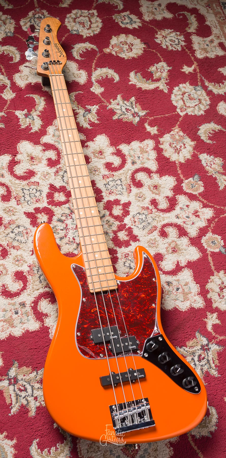 Sadowsky MetroExpress 21-4 Hybrid PJ - Candy Apple Orange Metallic #000105-24 Segunda Mano