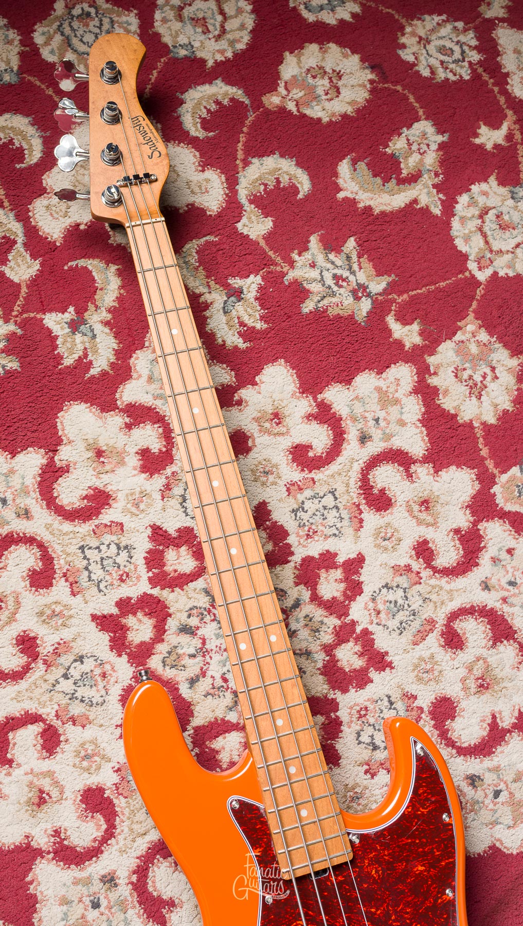 Sadowsky MetroExpress 21-4 Hybrid PJ - Candy Apple Orange Metallic #000105-24 Segunda Mano