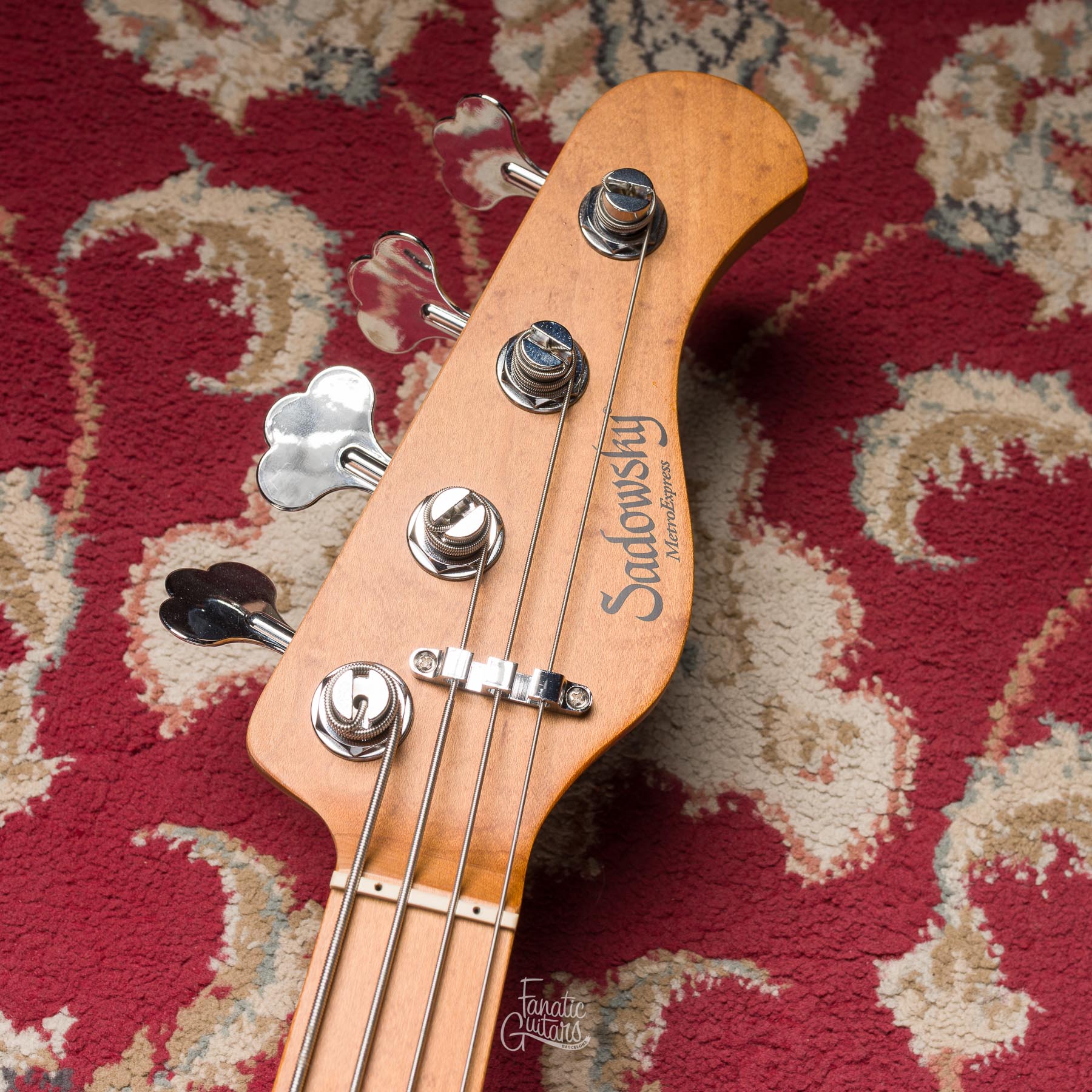 Sadowsky MetroExpress 21-4 Hybrid PJ - Candy Apple Orange Metallic #000105-24 Segunda Mano