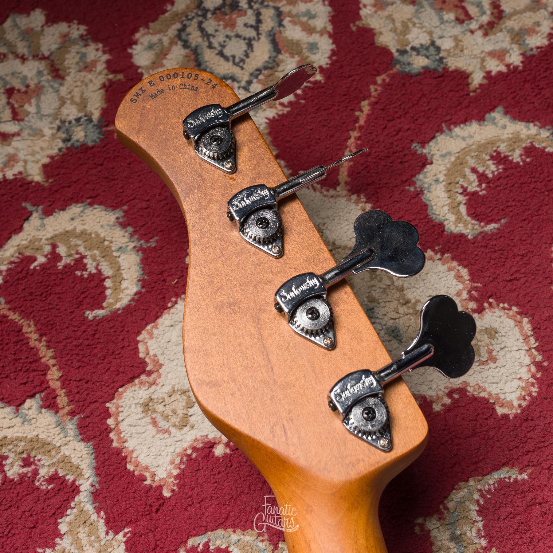 Sadowsky MetroExpress 21-4 Hybrid PJ - Candy Apple Orange Metallic #000105-24 Segunda Mano