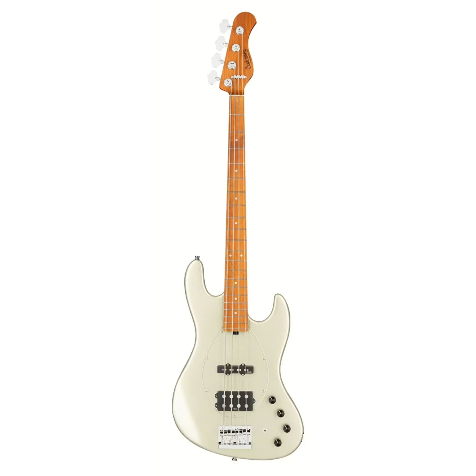 Sadowsky MetroExpress 21-4 MJ-Style Maple - Solid Champagne Metallic B-Stock