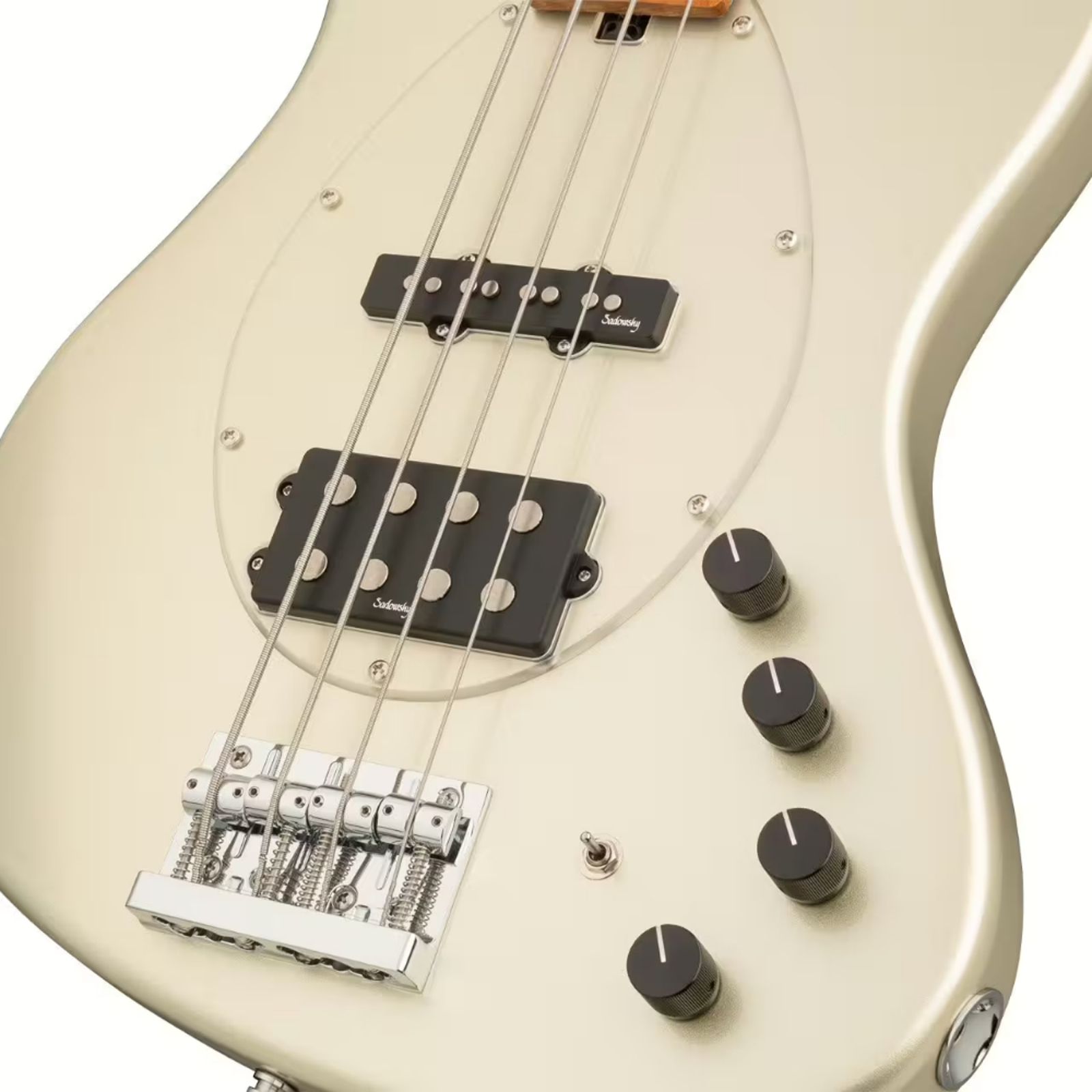 Sadowsky MetroExpress 21-4 MJ-Style Maple - Solid Champagne Metallic B-Stock