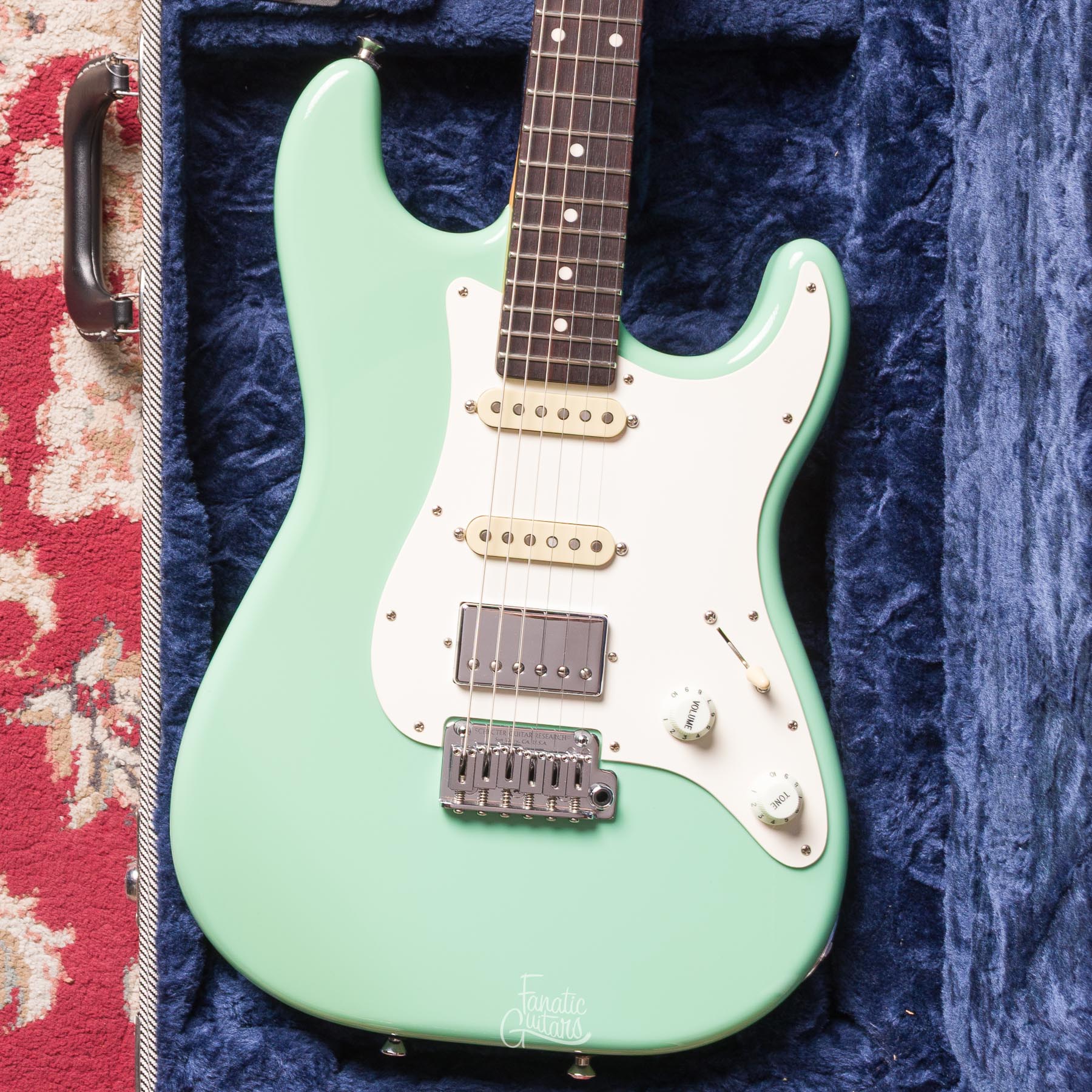 Schecter Custom Shop Traditional HSS - Surf Green #22-06002 Second Hand