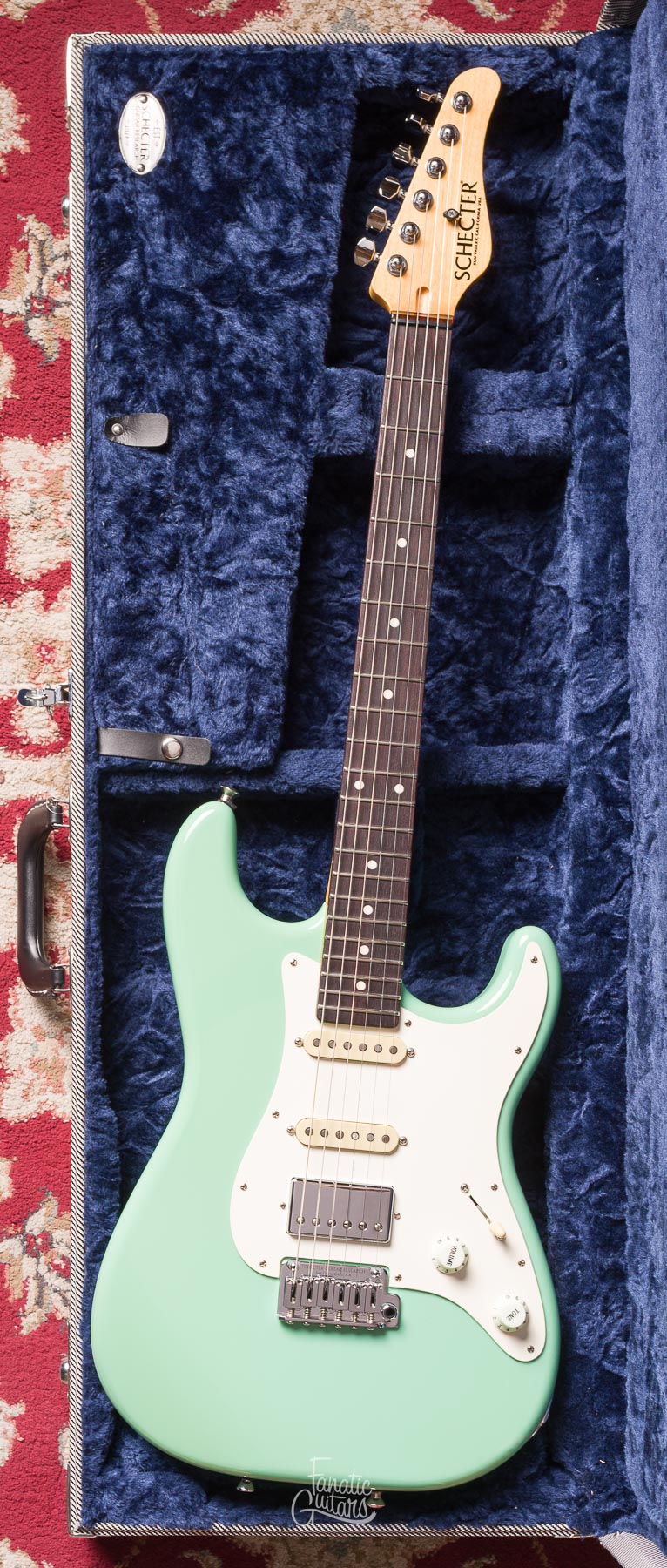 Schecter Custom Shop Traditional HSS - Surf Green #22-06002 Second Hand