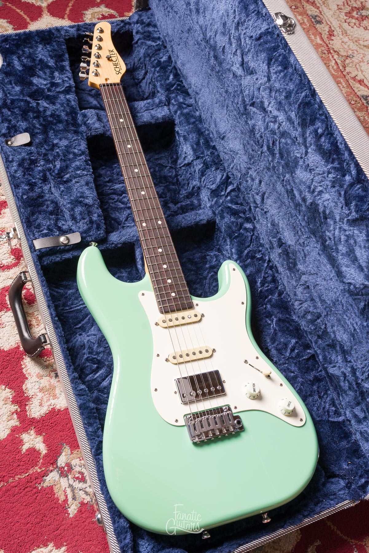 Schecter Custom Shop Traditional HSS - Surf Green #22-06002 Second Hand