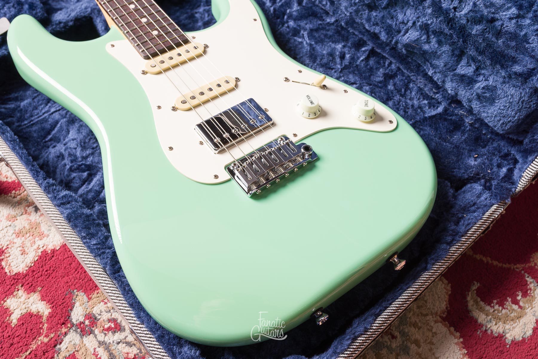 Schecter Custom Shop Traditional HSS - Surf Green #22-06002 Second Hand