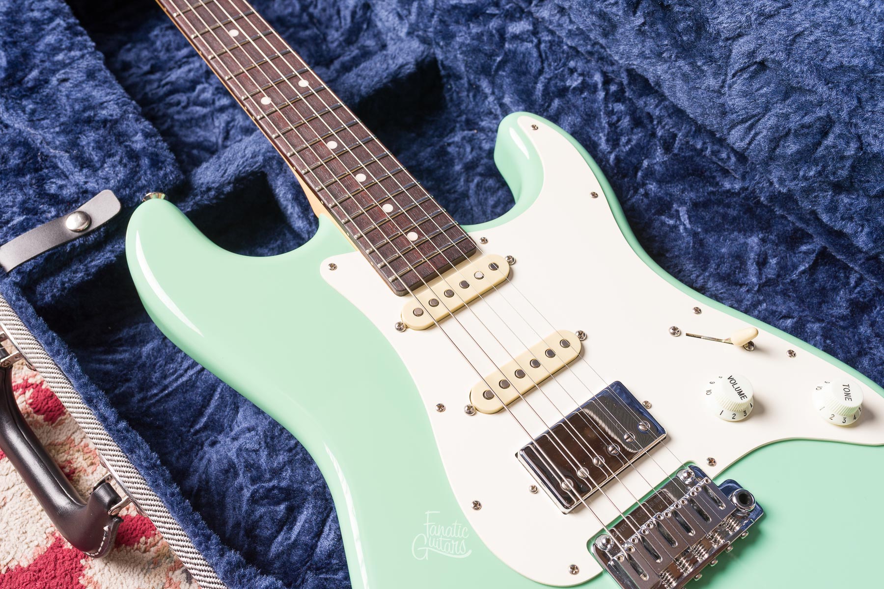 Schecter Custom Shop Traditional HSS - Surf Green #22-06002 Second Hand