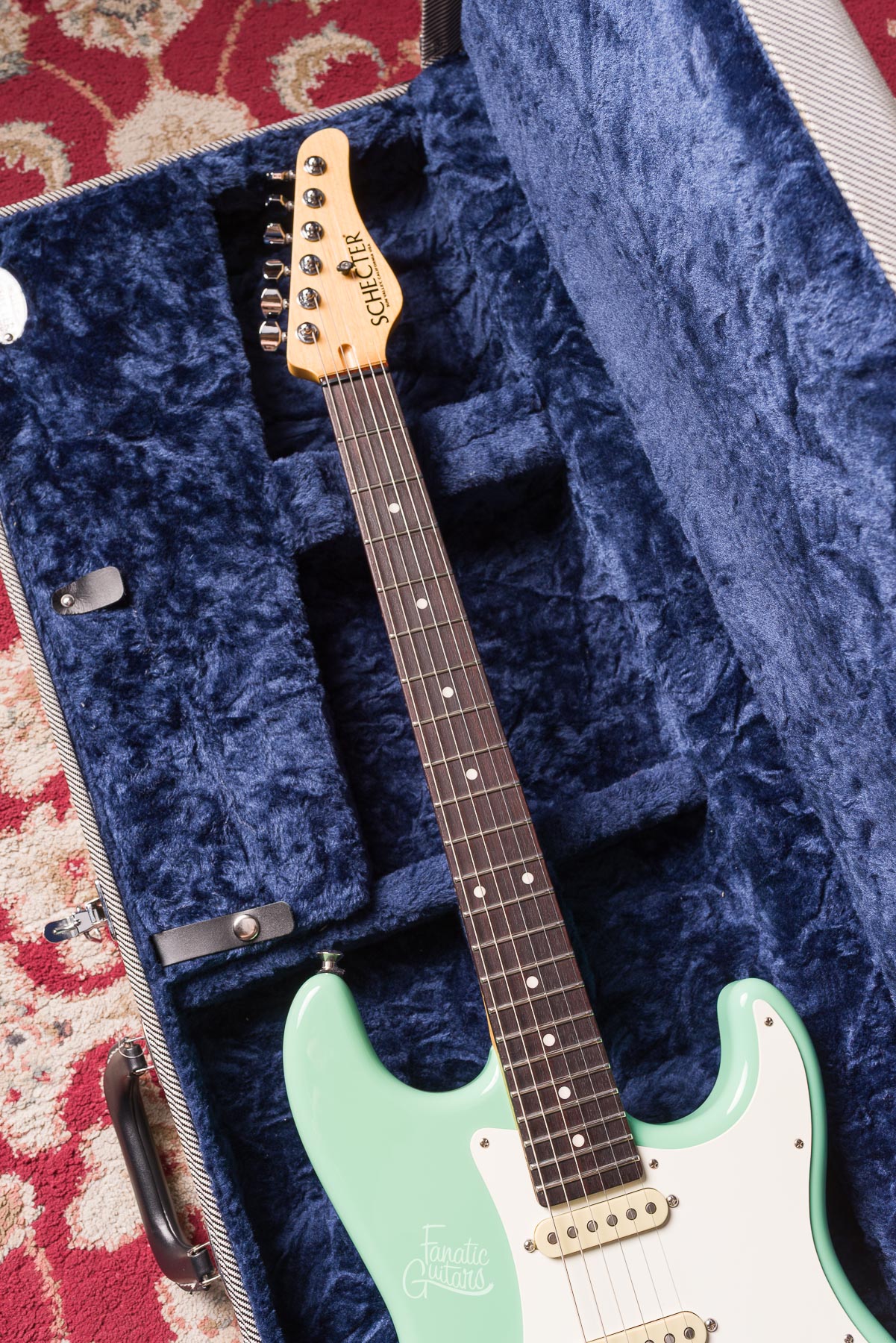 Schecter Custom Shop Traditional HSS - Surf Green #22-06002 Second Hand
