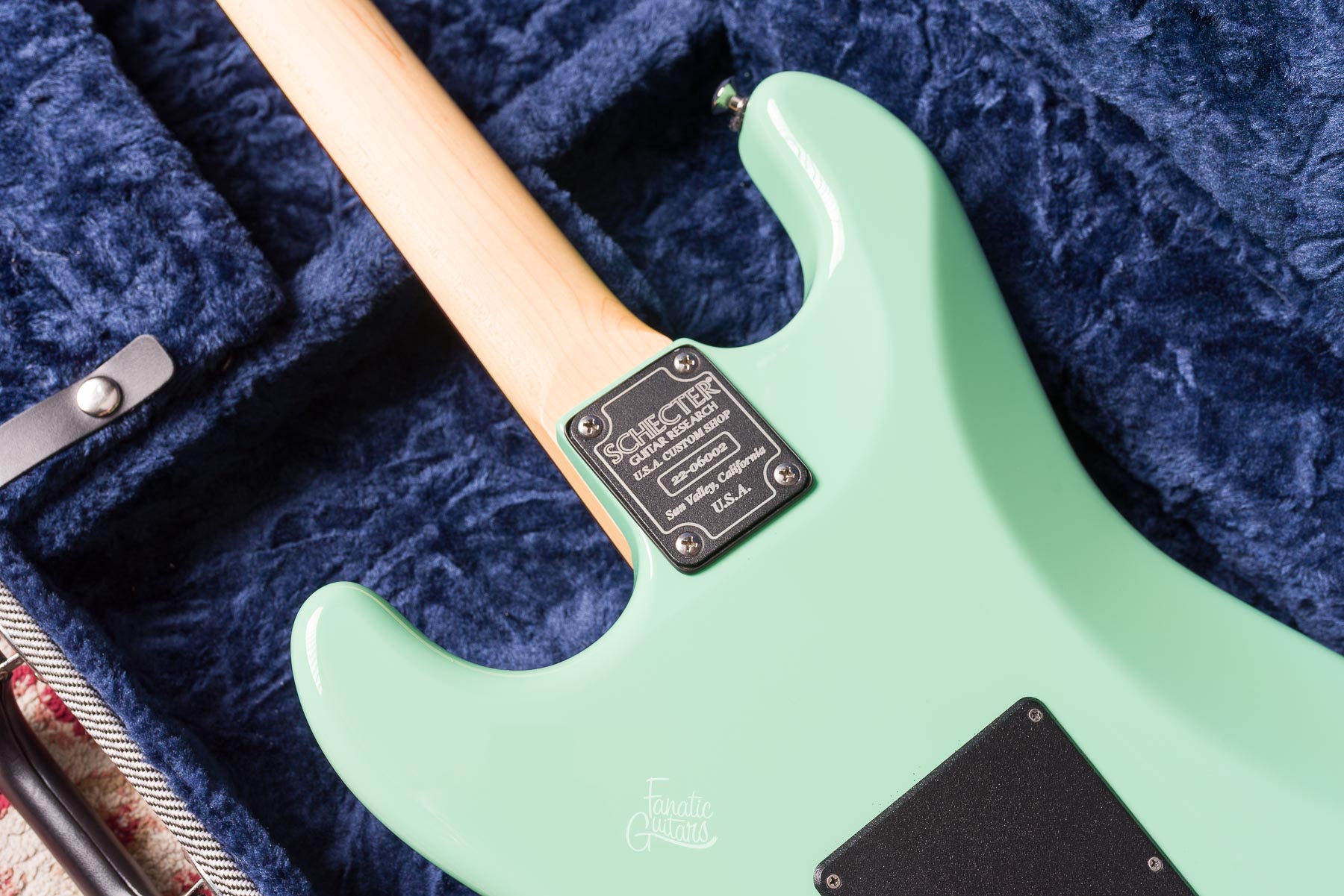 Schecter Custom Shop Traditional HSS - Surf Green #22-06002 Second Hand