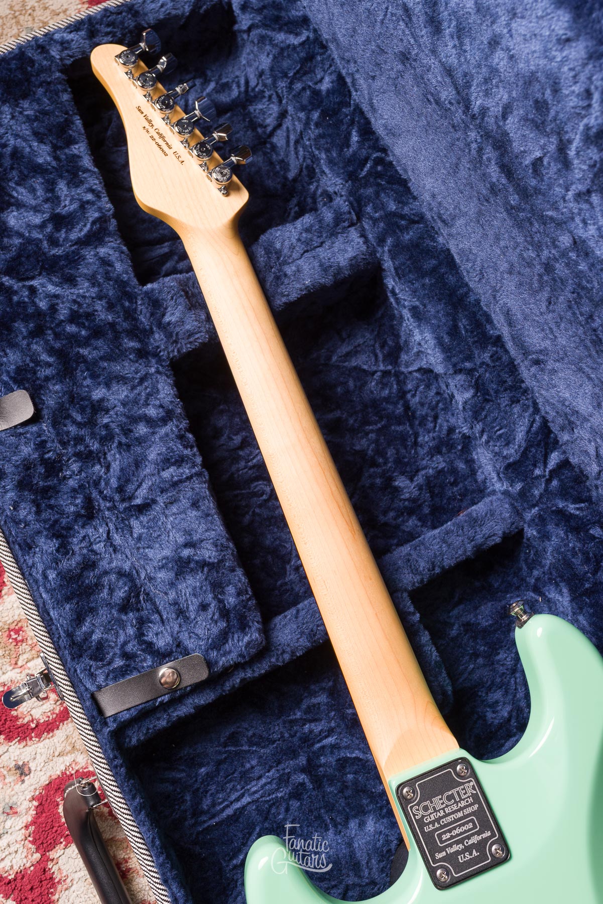 Schecter Custom Shop Traditional HSS - Surf Green #22-06002 Second Hand