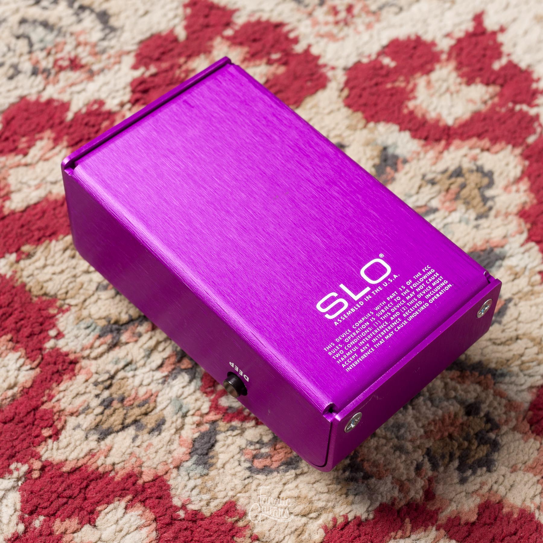 Soldano SLO Super Lead Overdrive - Custom Purple #20342308162 Segunda Mano