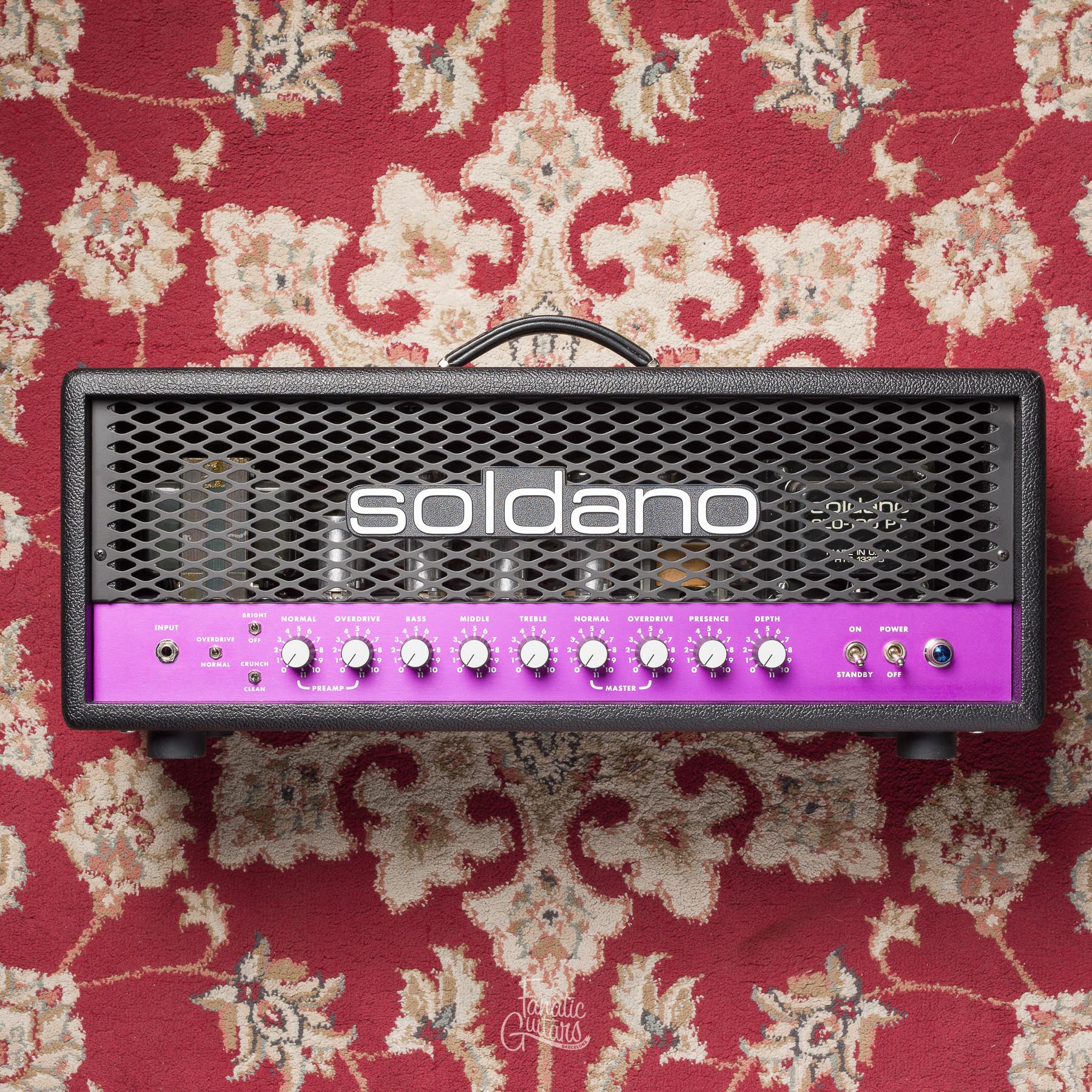 Soldano SLO-100 LTD Purple Panel Custom - Signed #20350423006 Second Hand