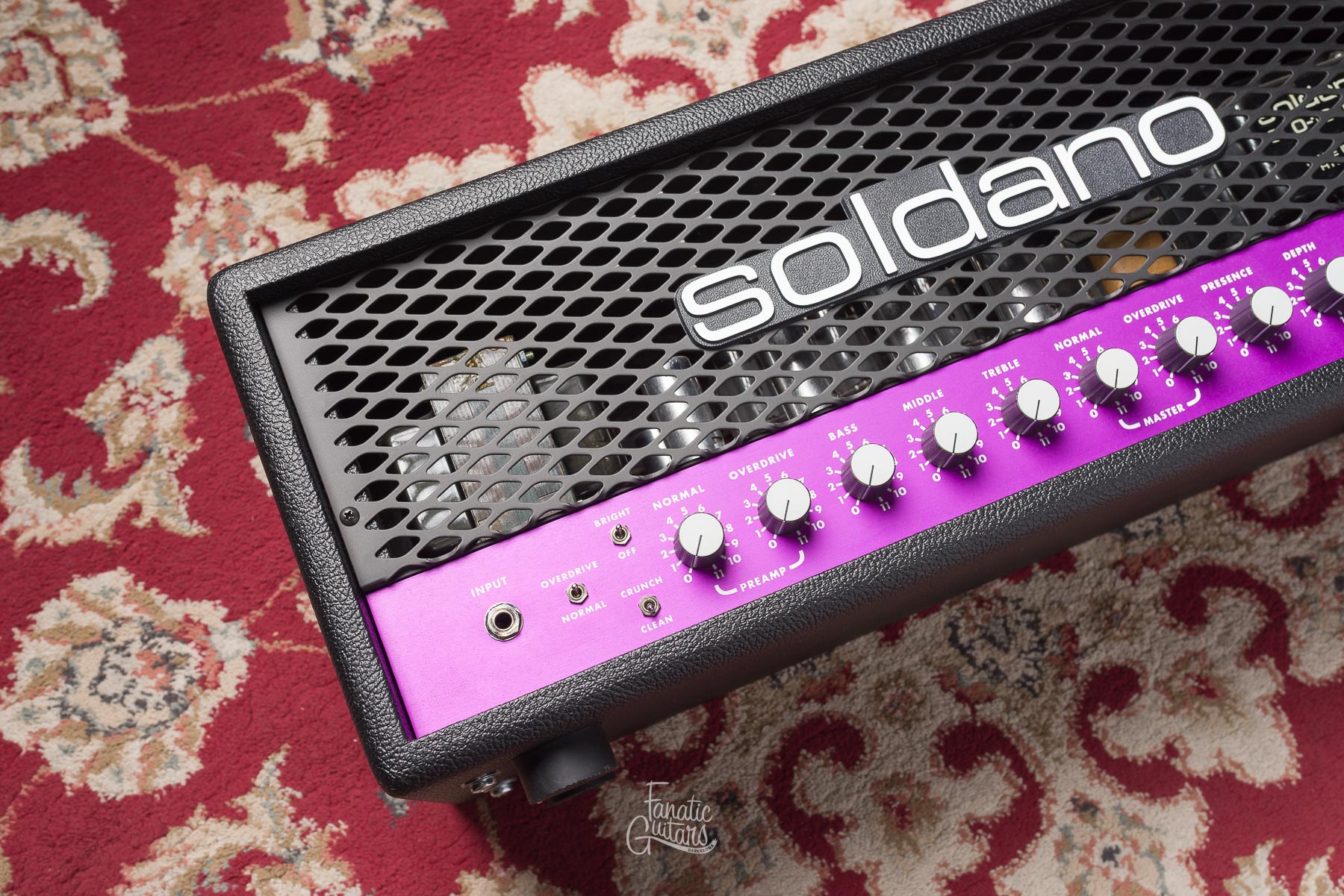 Soldano SLO-100 LTD Purple Panel Custom - Signed #20350423006 Segunda Mano
