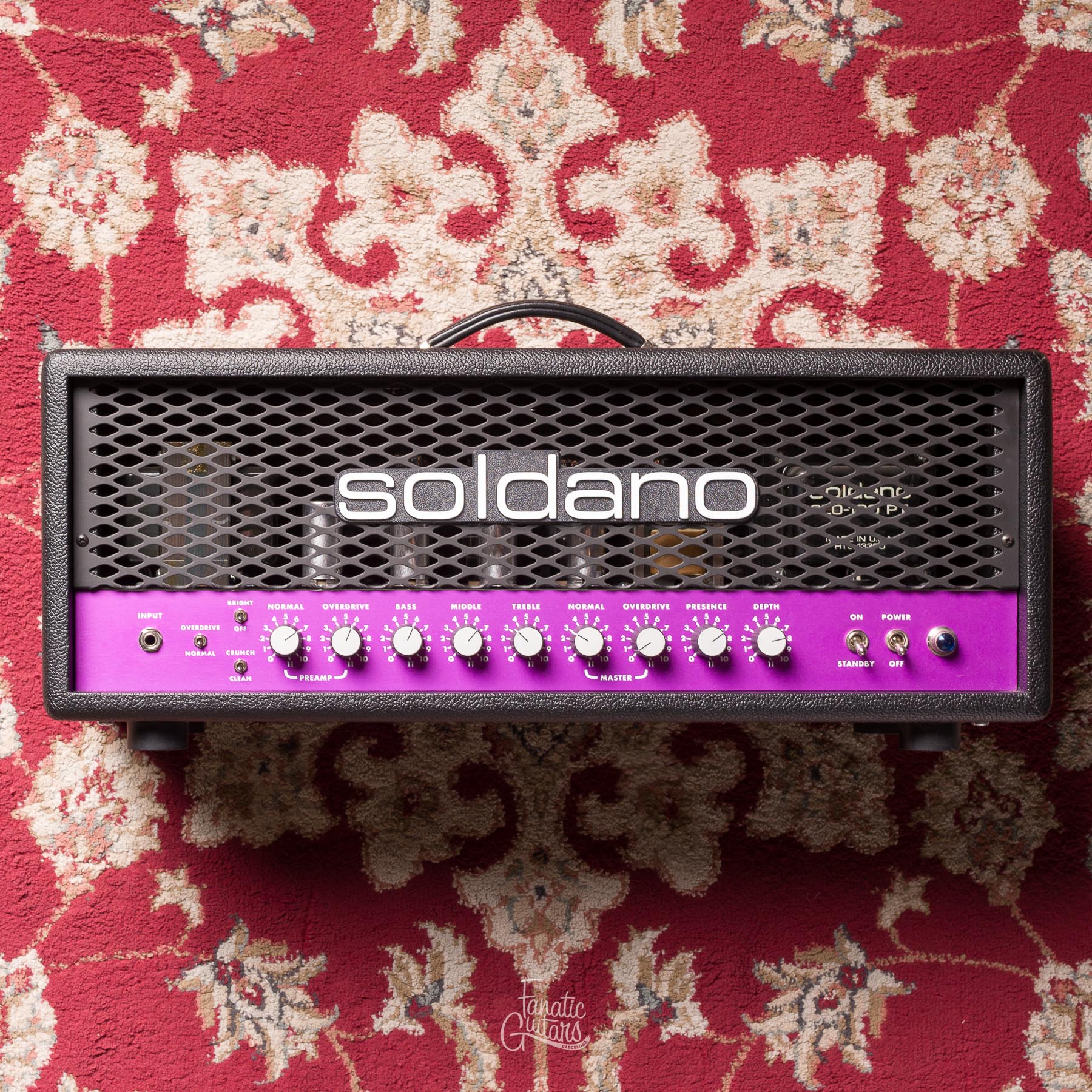 Soldano SLO-100 LTD Purple Panel Custom - Signed #20350423006 Second Hand