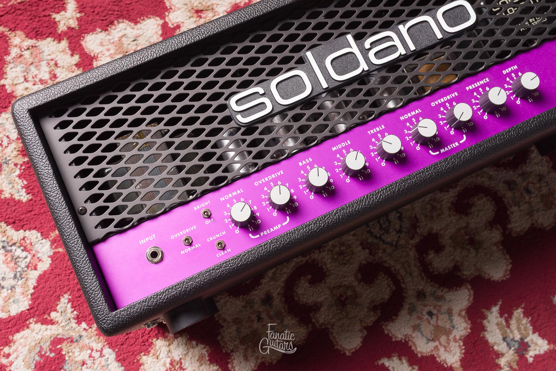 Soldano SLO-100 LTD Purple Panel Custom - Signed #20350423006 Second Hand