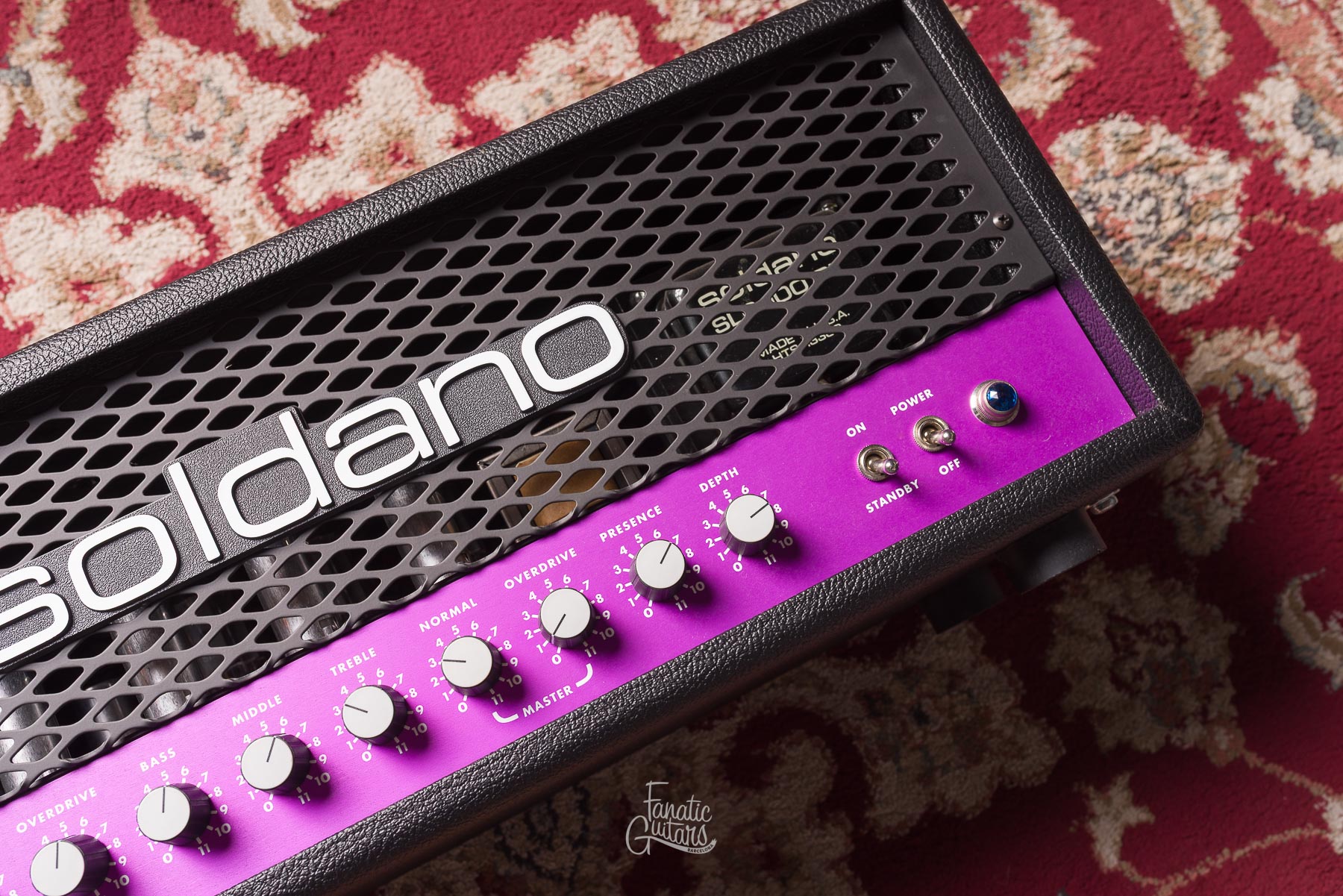 Soldano SLO-100 LTD Purple Panel Custom - Signed #20350423006 Second Hand