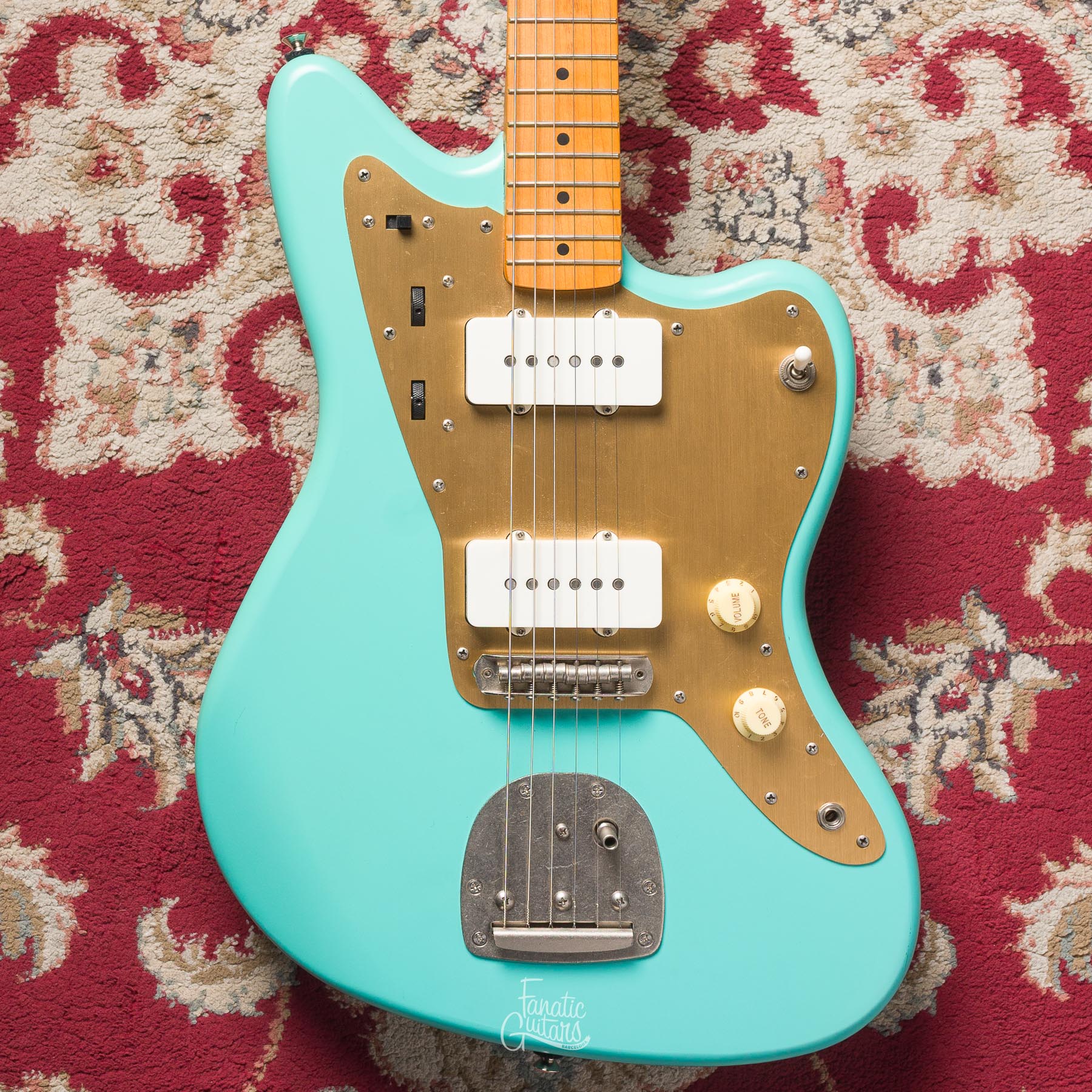 Squier 40th Anniversary Jazzmaster  - Sea Foam Green #ICSD22004968 Segunda Mano