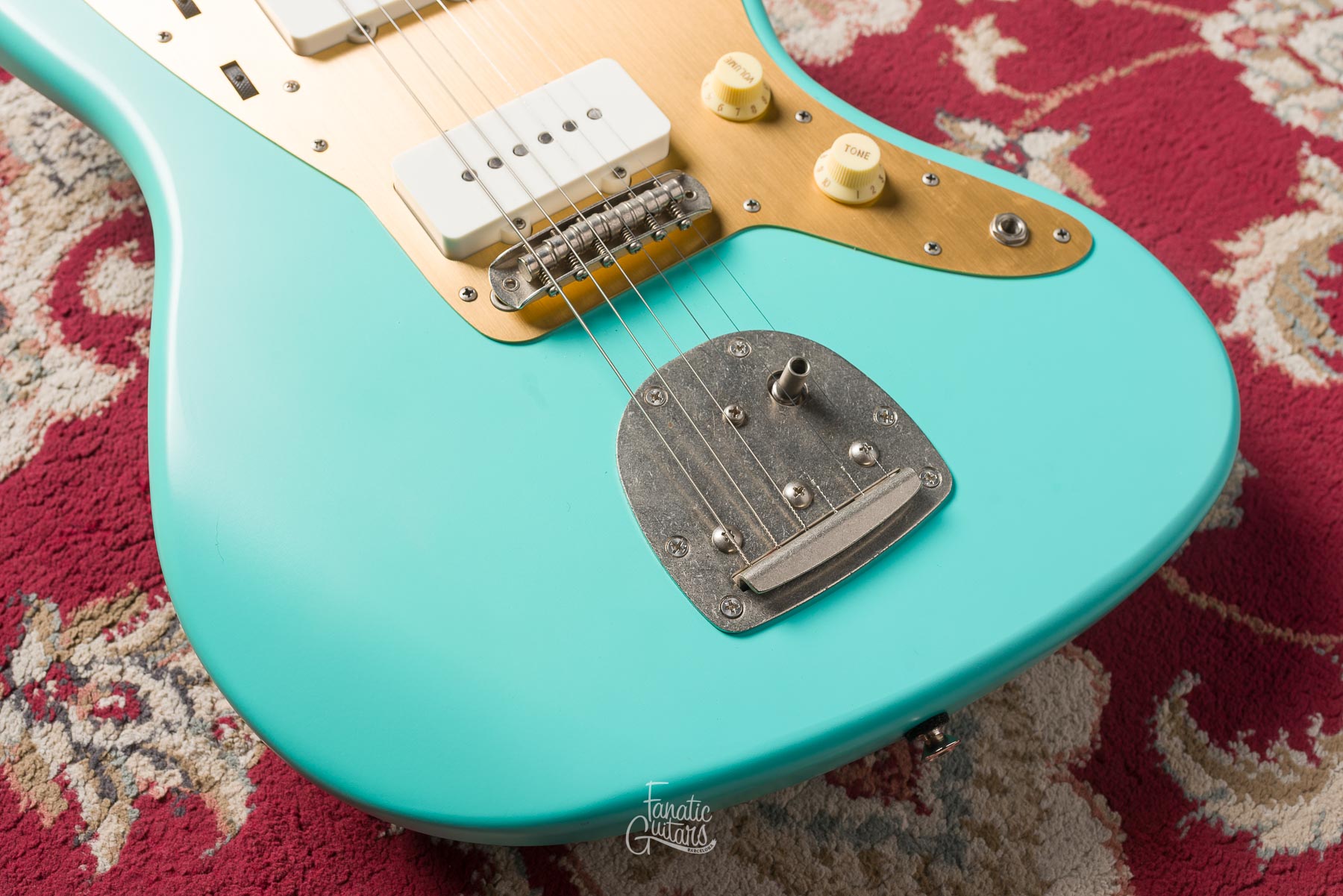 Squier 40th Anniversary Jazzmaster  - Sea Foam Green #ICSD22004968 Segunda Mano