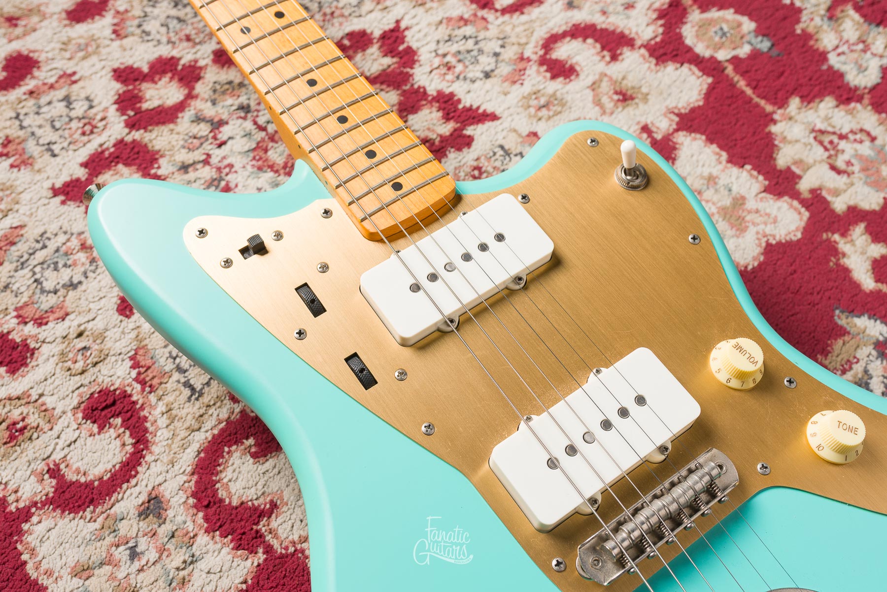 Squier 40th Anniversary Jazzmaster  - Sea Foam Green #ICSD22004968 Segunda Mano