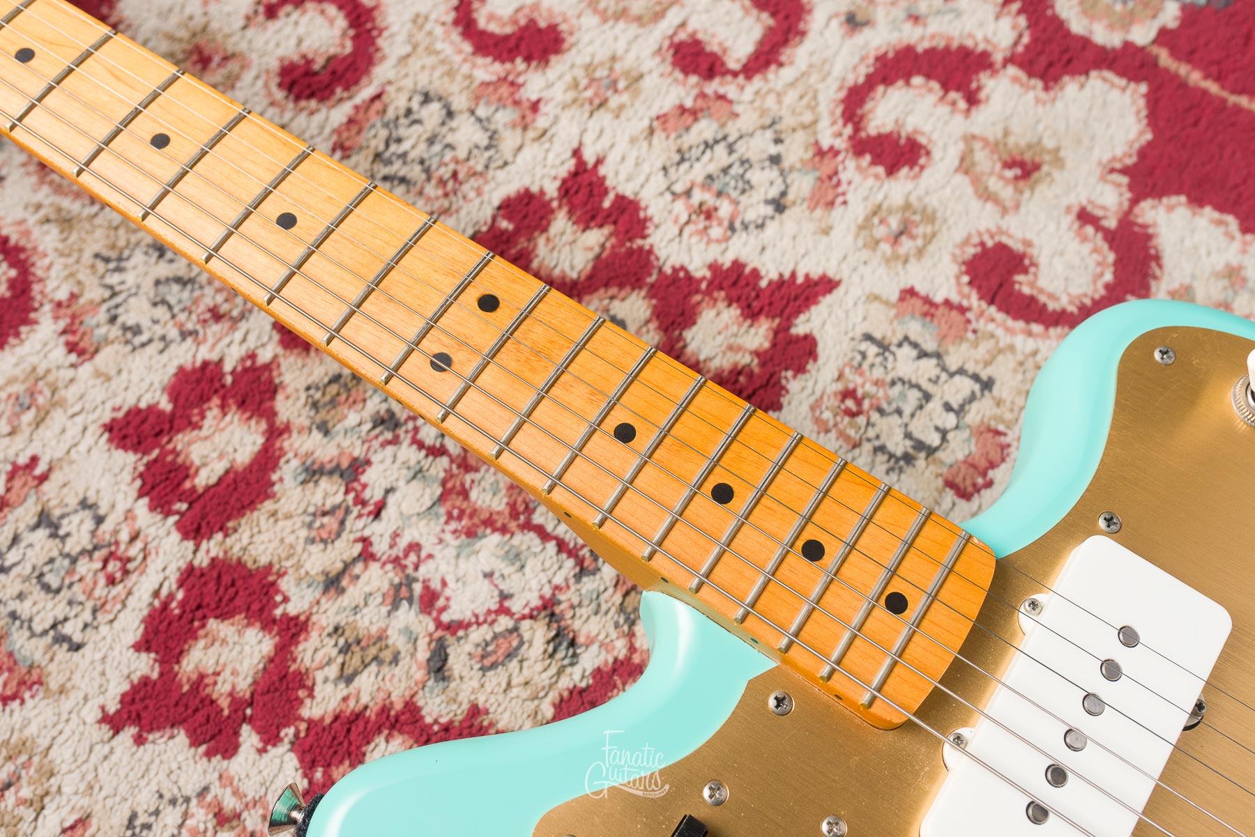 Squier 40th Anniversary Jazzmaster  - Sea Foam Green #ICSD22004968 Segunda Mano