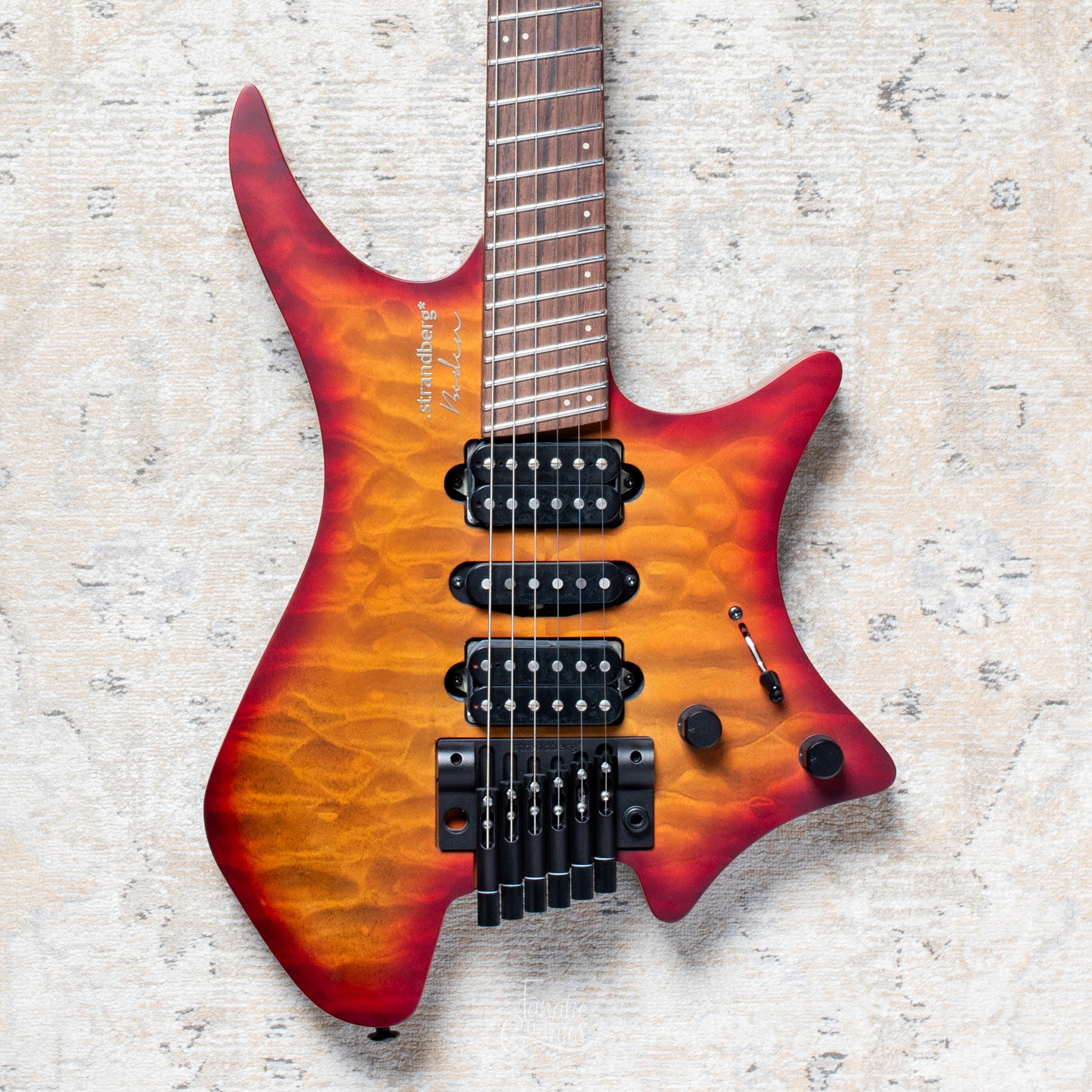 Strandberg Boden Fusion NX 6 - Bonfire Red #C2107097 NOS