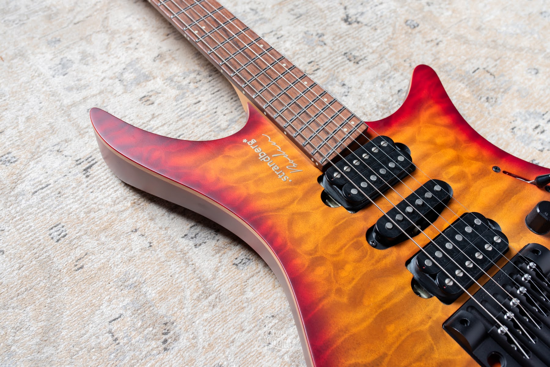 Strandberg Boden Fusion NX 6 - Bonfire Red #C2107097 NOS