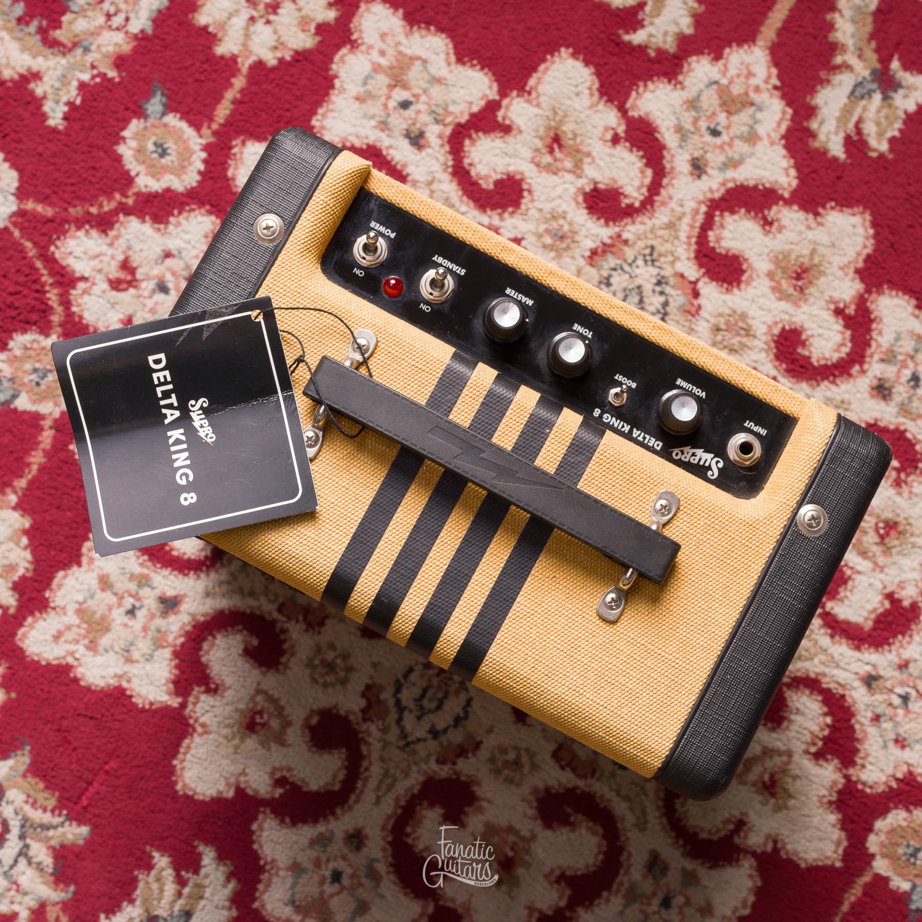 Supro Delta King 8 Combo - Tweed #CR210120661 Second Hand