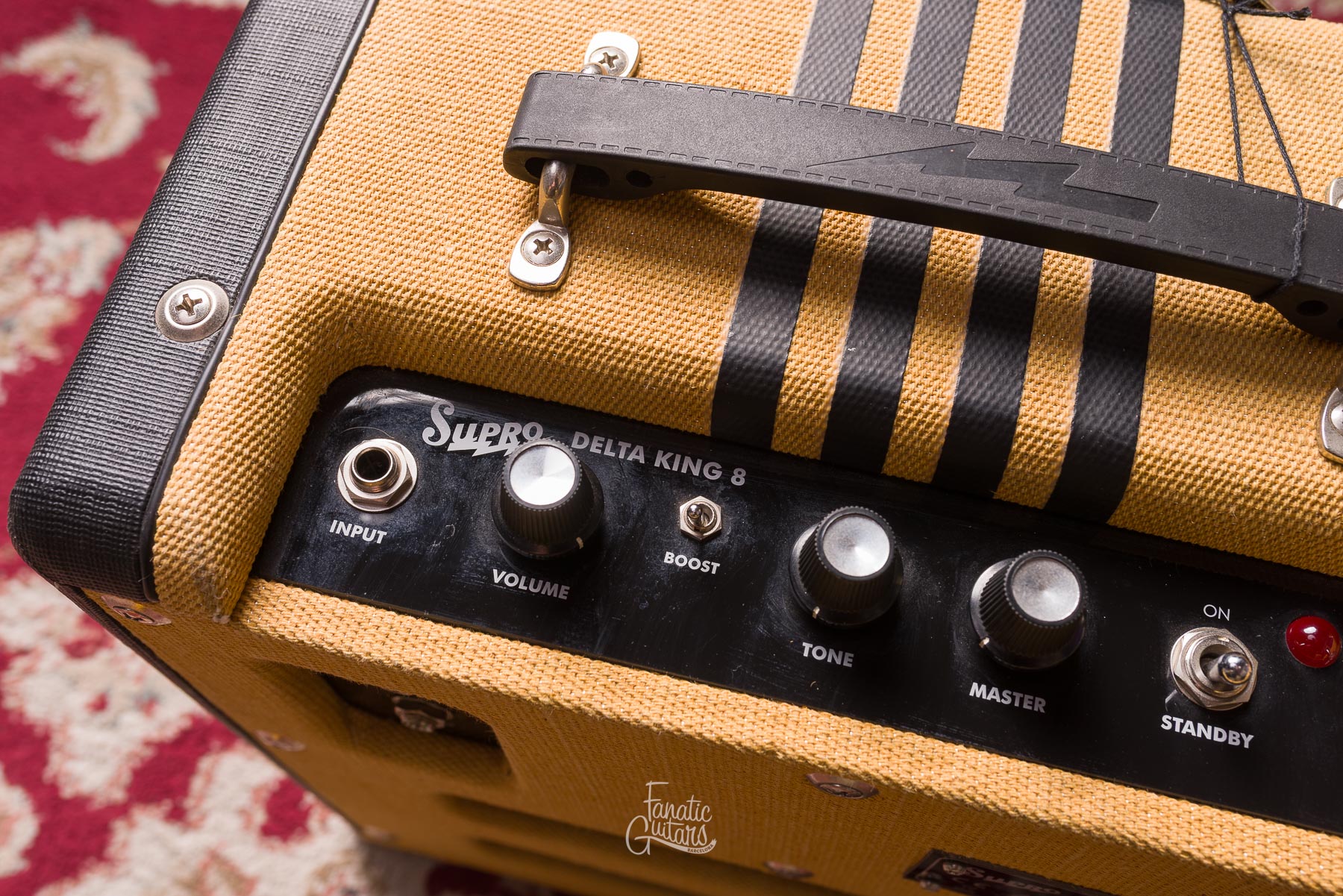 Supro Delta King 8 Combo - Tweed #CR210120661 Second Hand