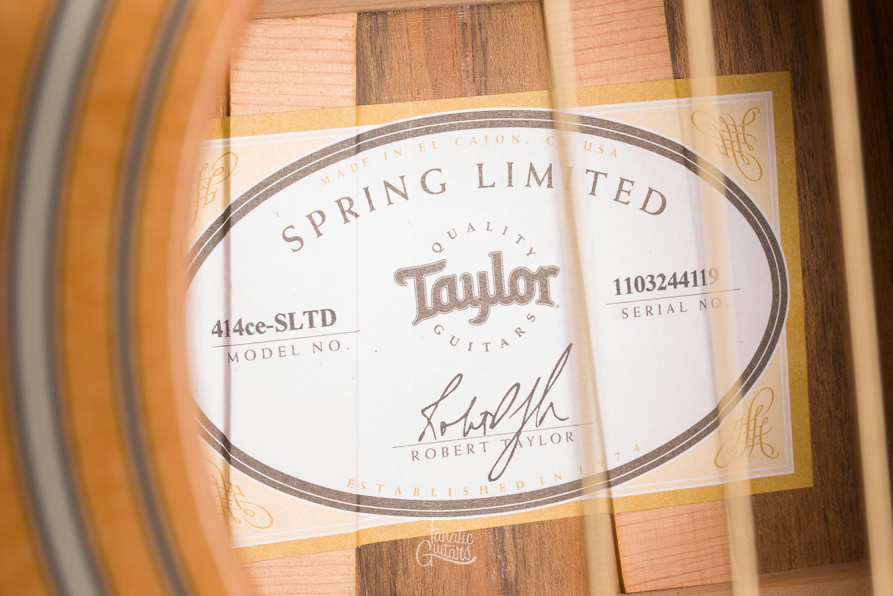 Taylor 414ce-SLTD Spring Limited Edition #1103244119 Second Hand