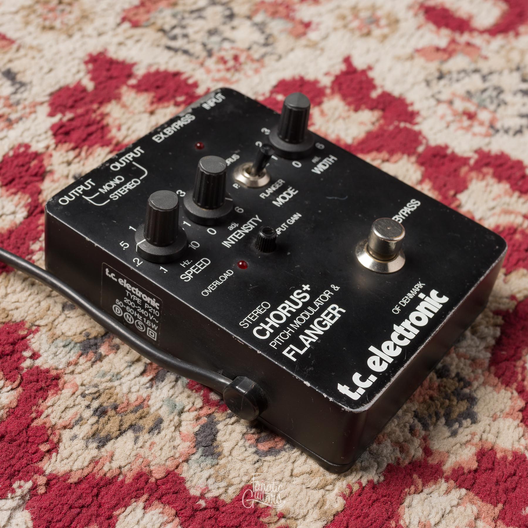 TC Electronic Stereo Chorus+, Pitch Modulator & Flanger #023334 Segunda Mano