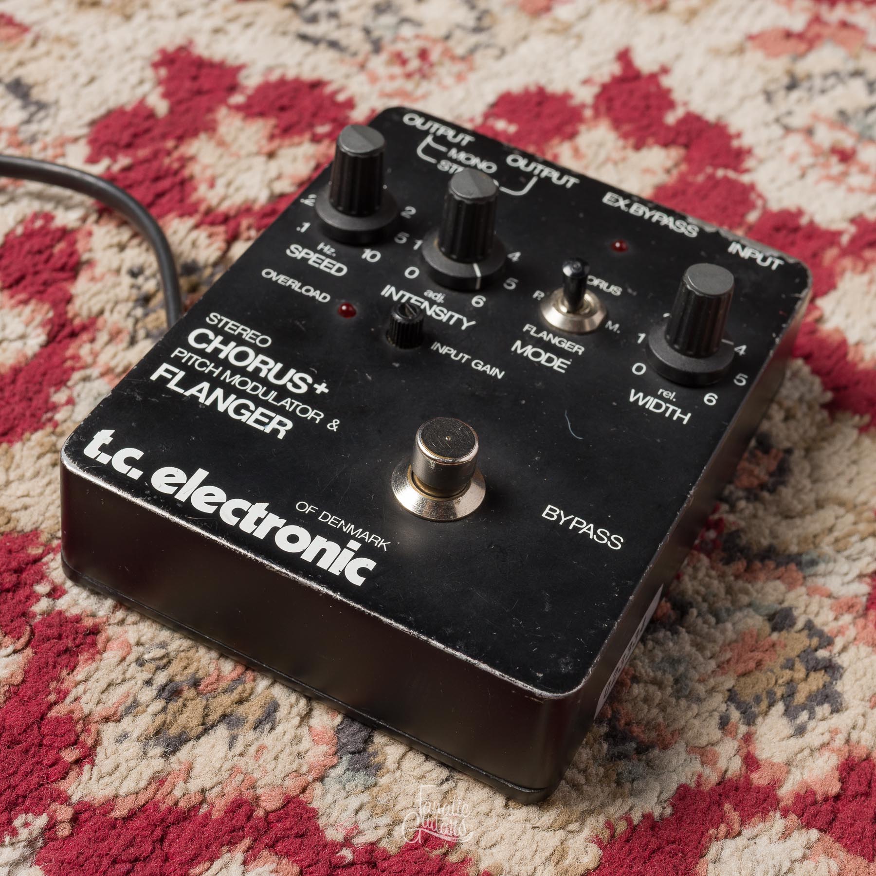 TC Electronic Stereo Chorus+, Pitch Modulator & Flanger #023334 Segunda Mano