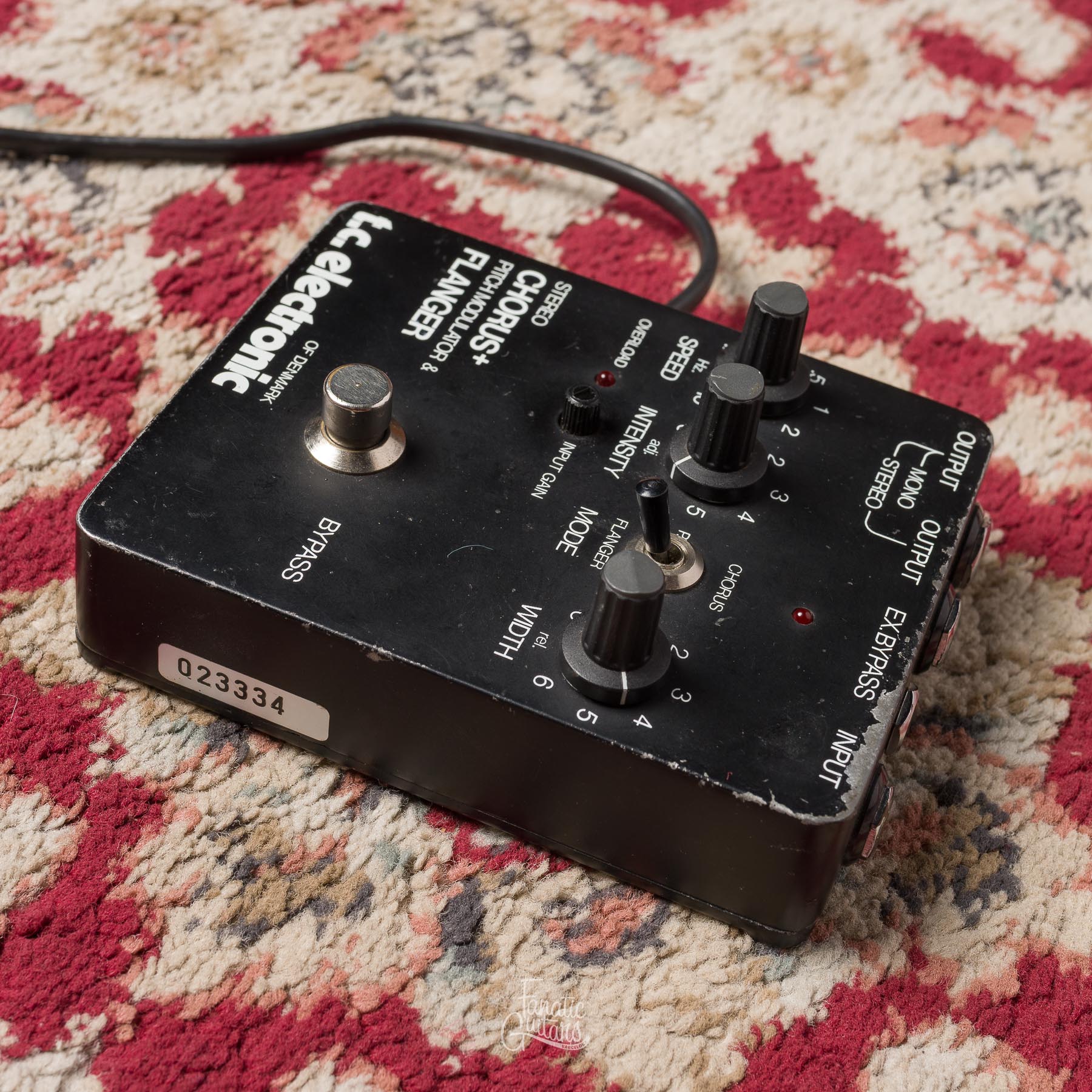 TC Electronic Stereo Chorus+, Pitch Modulator & Flanger #023334 Segunda Mano