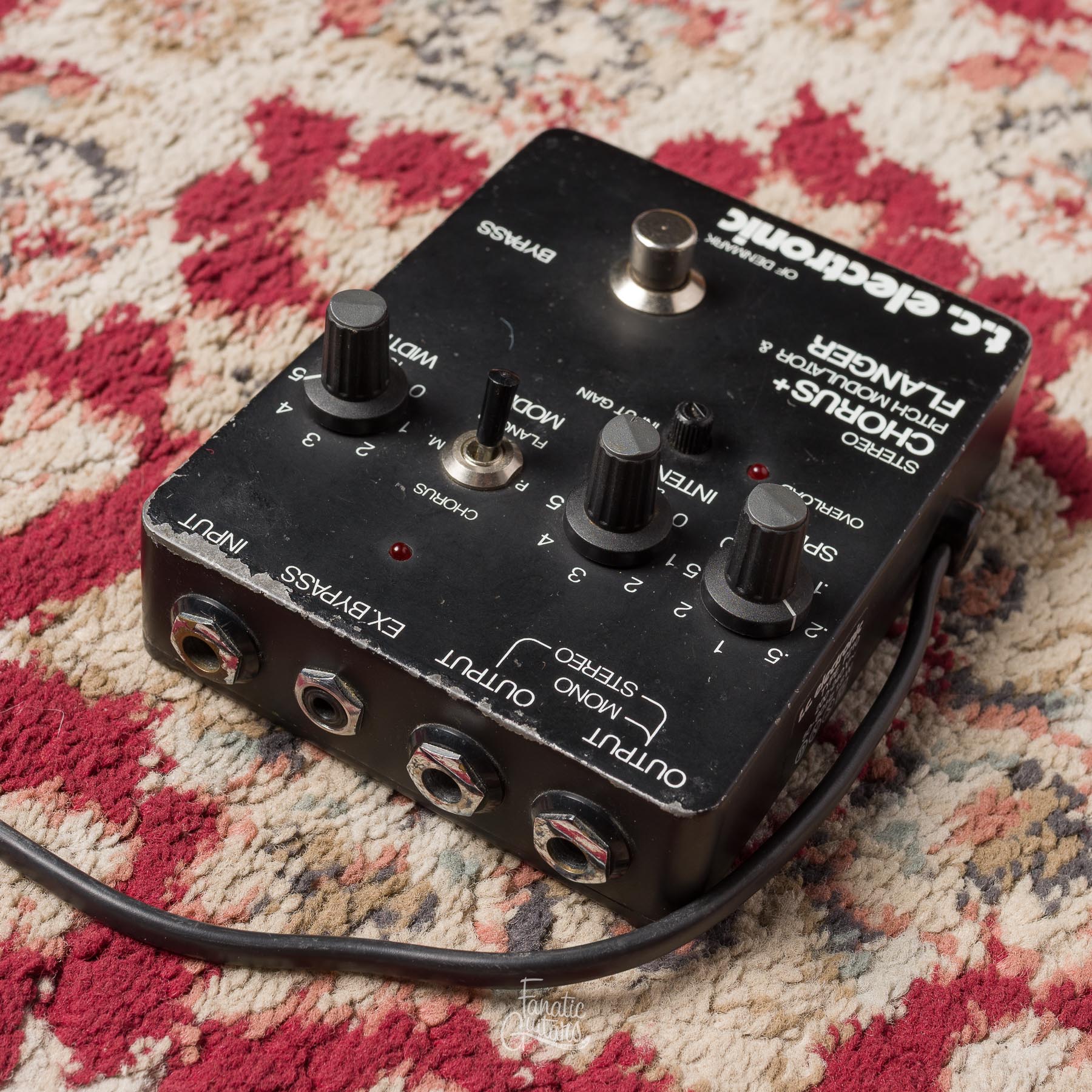 TC Electronic Stereo Chorus+, Pitch Modulator & Flanger #023334 Segunda Mano