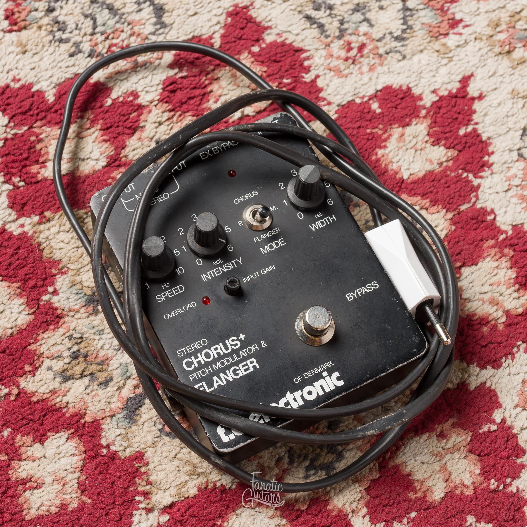 TC Electronic Stereo Chorus+, Pitch Modulator & Flanger #023334 Segunda Mano
