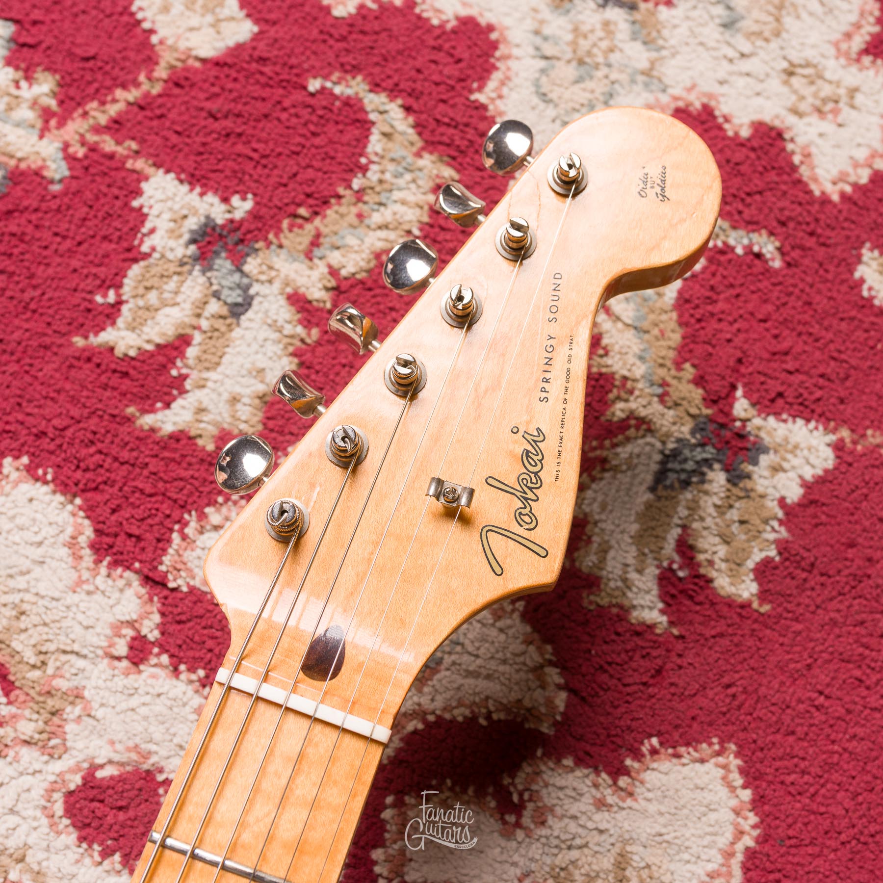 Tokai Springy Sound Strat - Natural #0008571 Second Hand