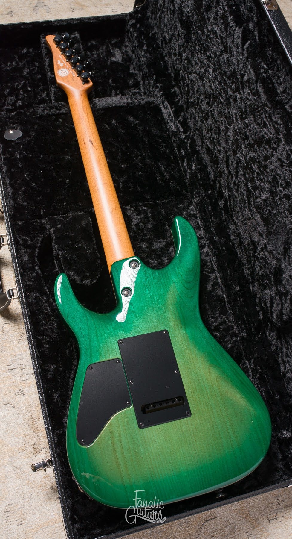 Tom Anderson Angel - Cajun Key Lime to Teal Burst #07-25-24A