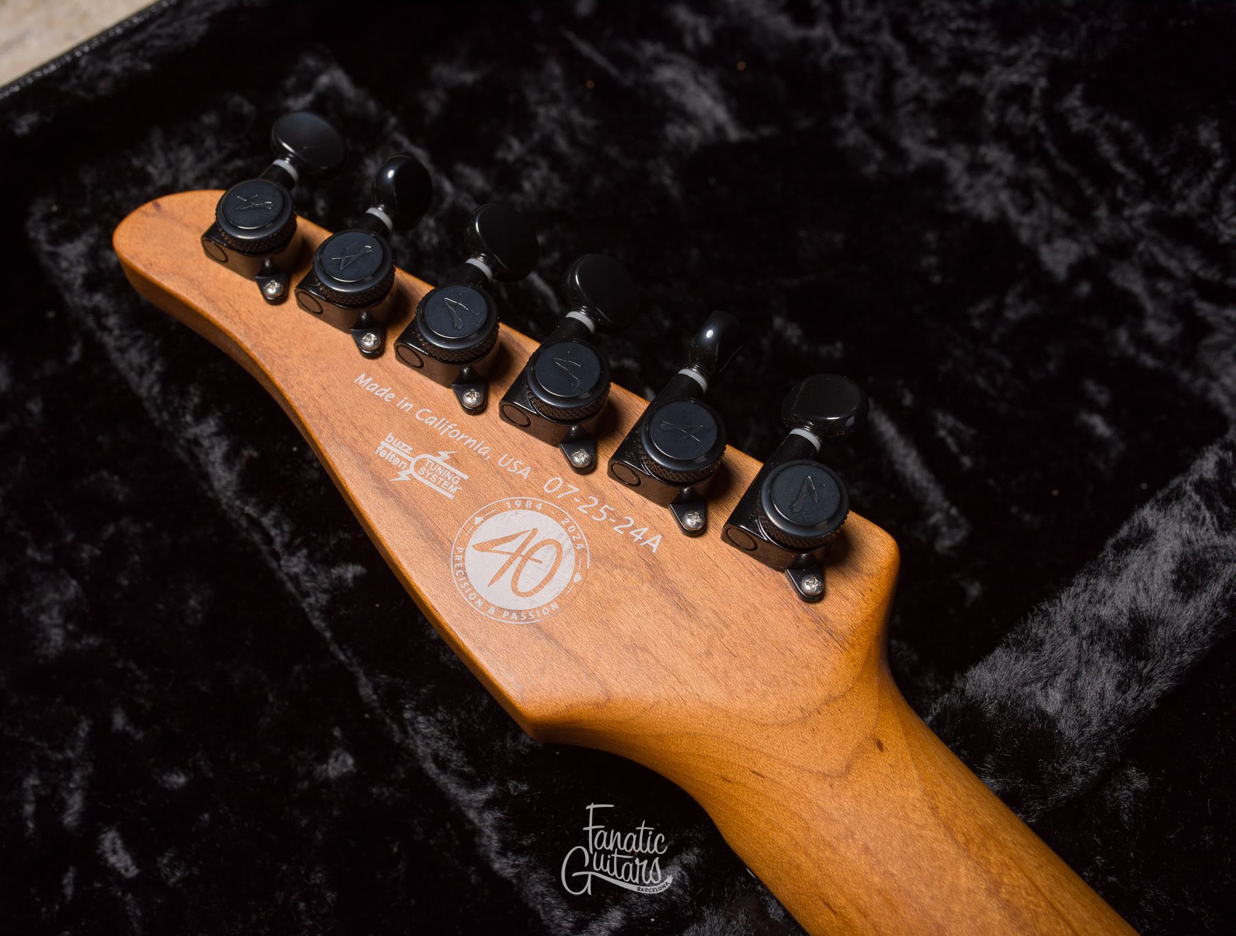 Tom Anderson Angel - Cajun Key Lime to Teal Burst #07-25-24A