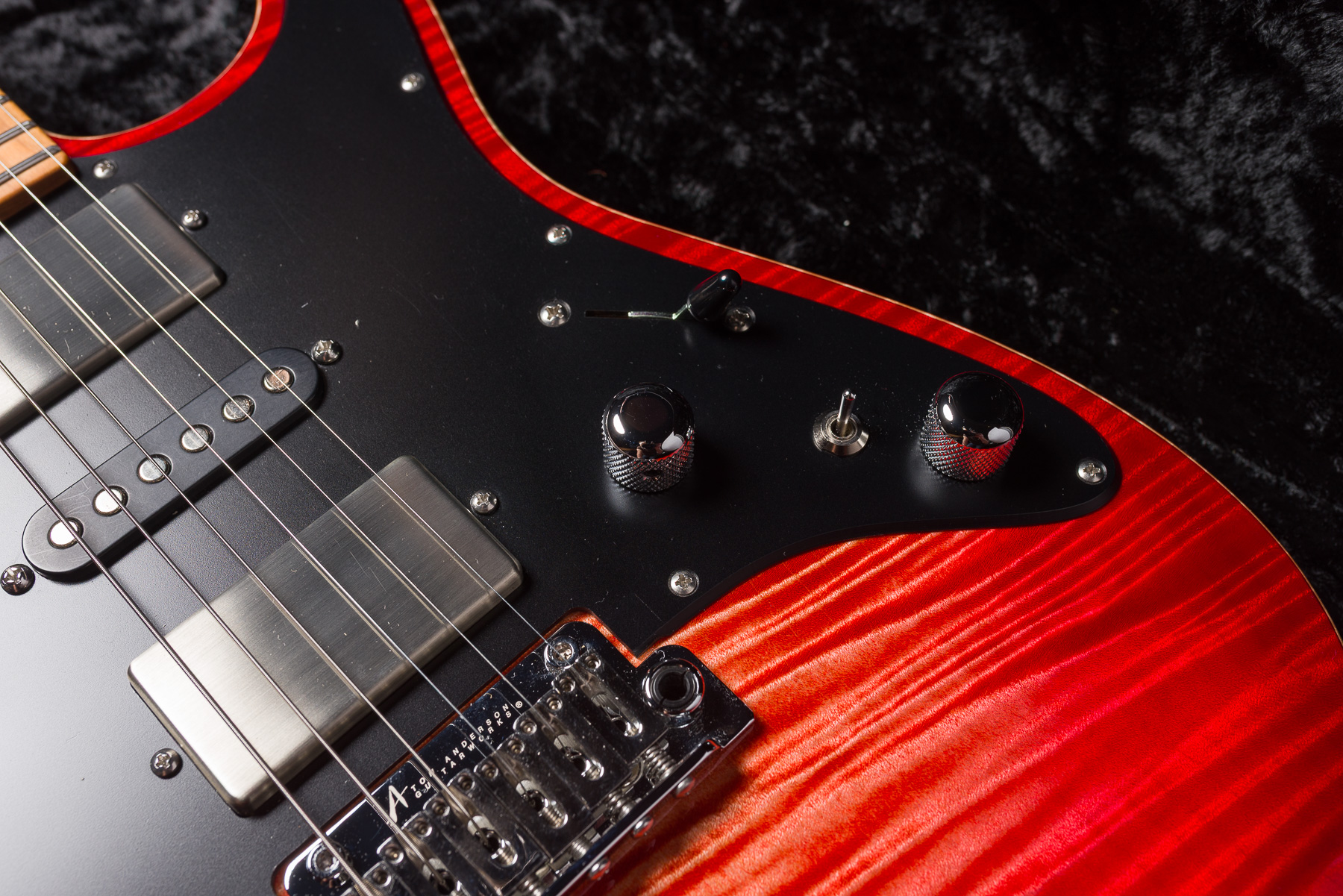 Tom Anderson Drop Top Classic - Natural Red Burst #12-08-23P