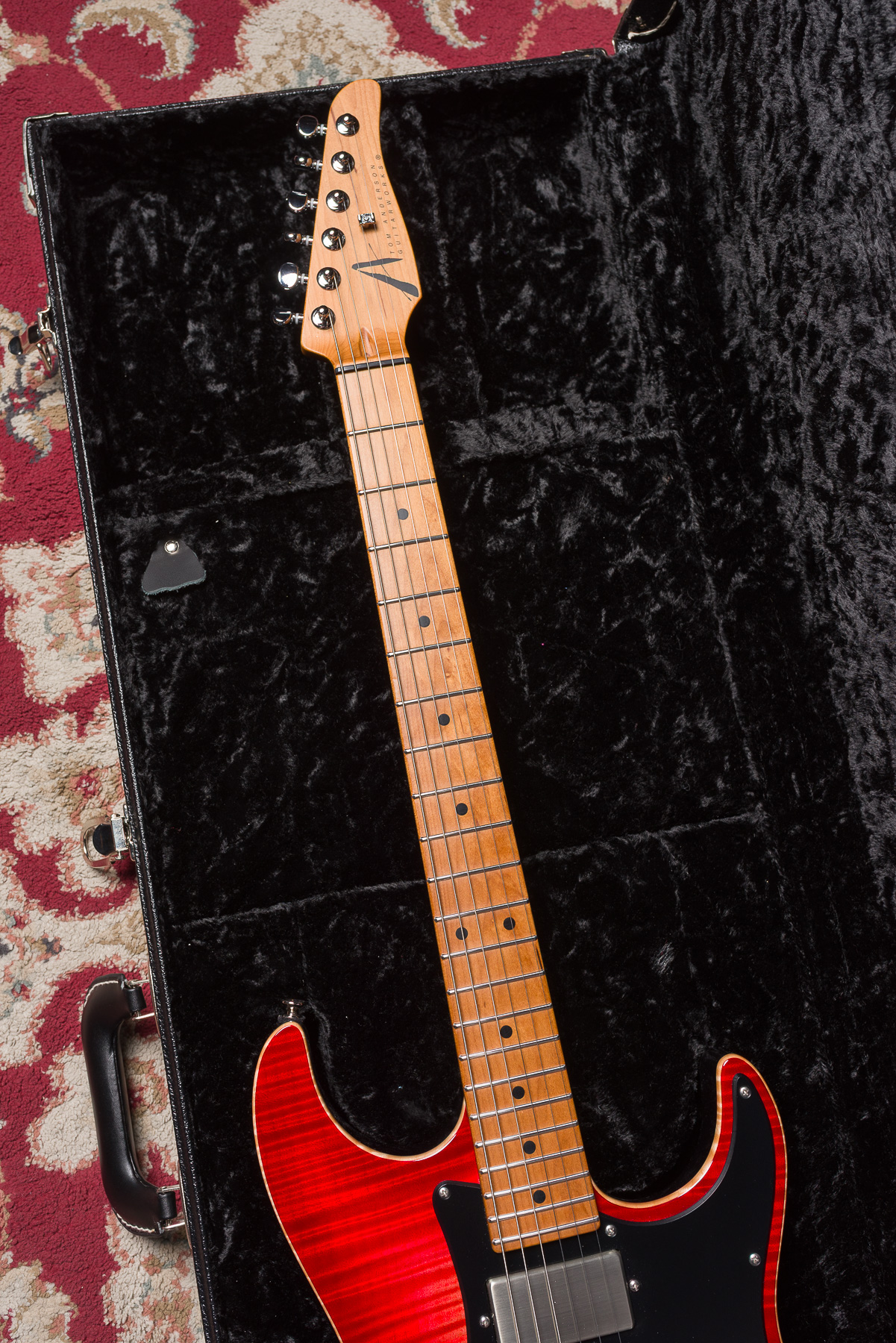 Tom Anderson Drop Top Classic - Natural Red Burst #12-08-23P