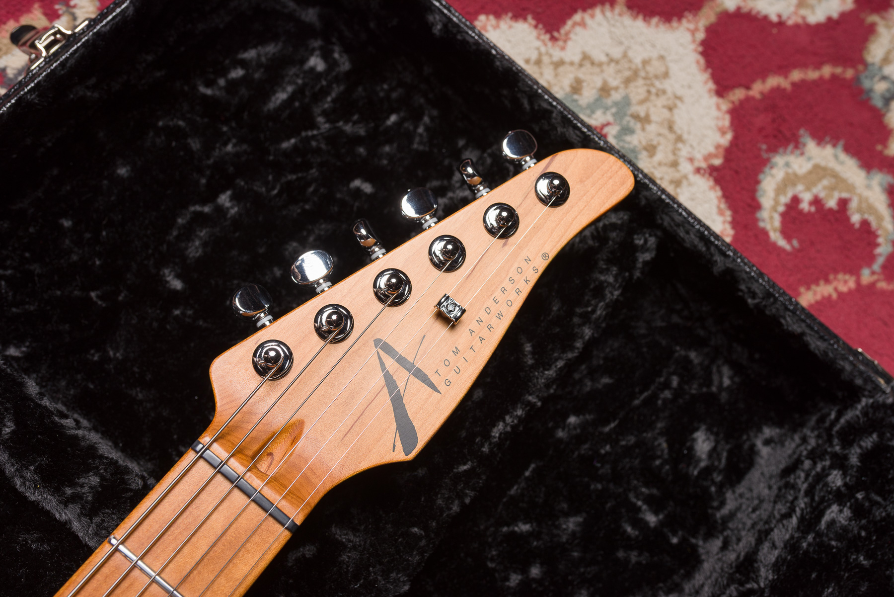Tom Anderson Drop Top Classic - Natural Red Burst #12-08-23P